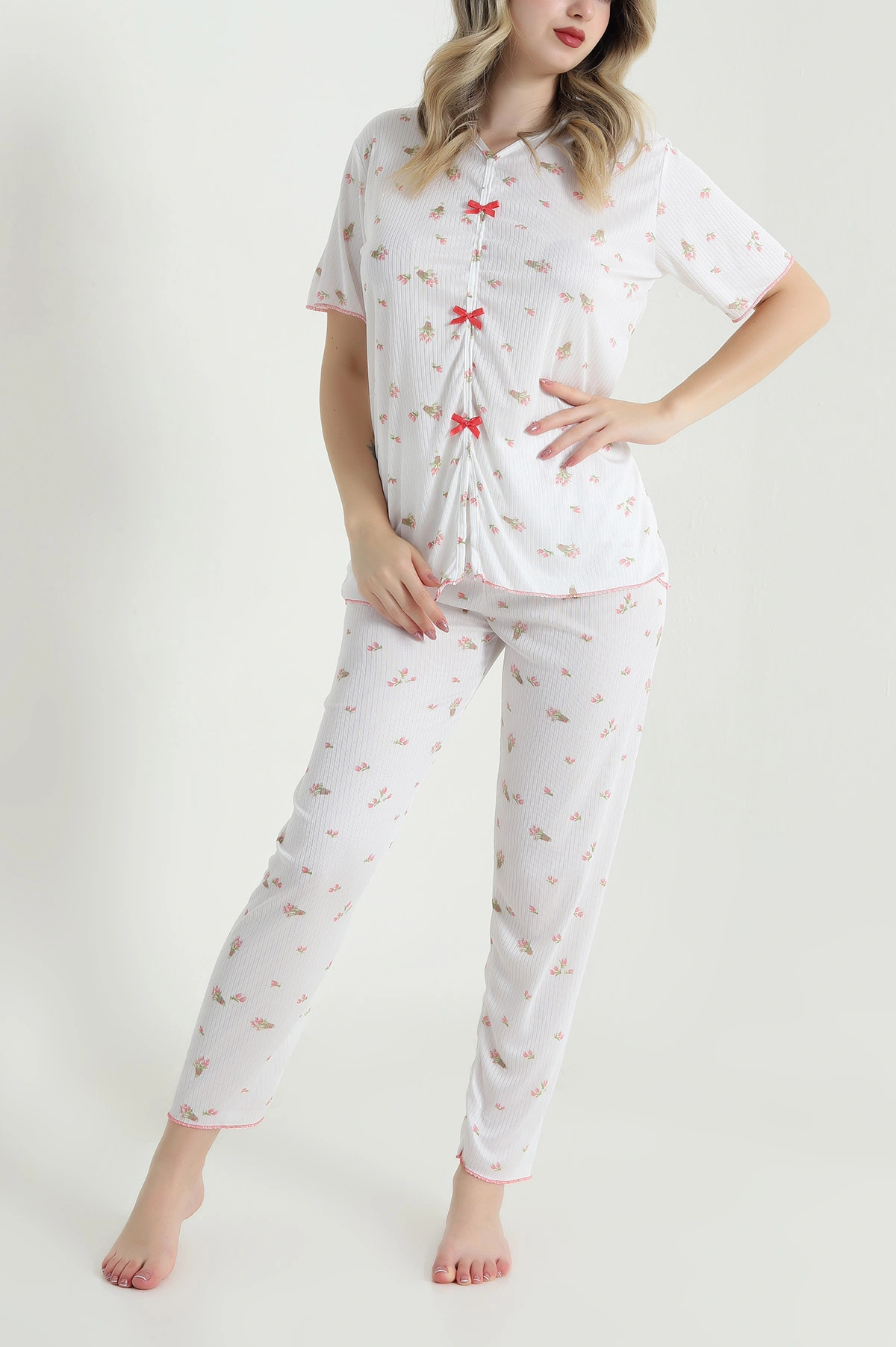 Pudra Yeni Sezon Kadın Pijama Takımı 466335