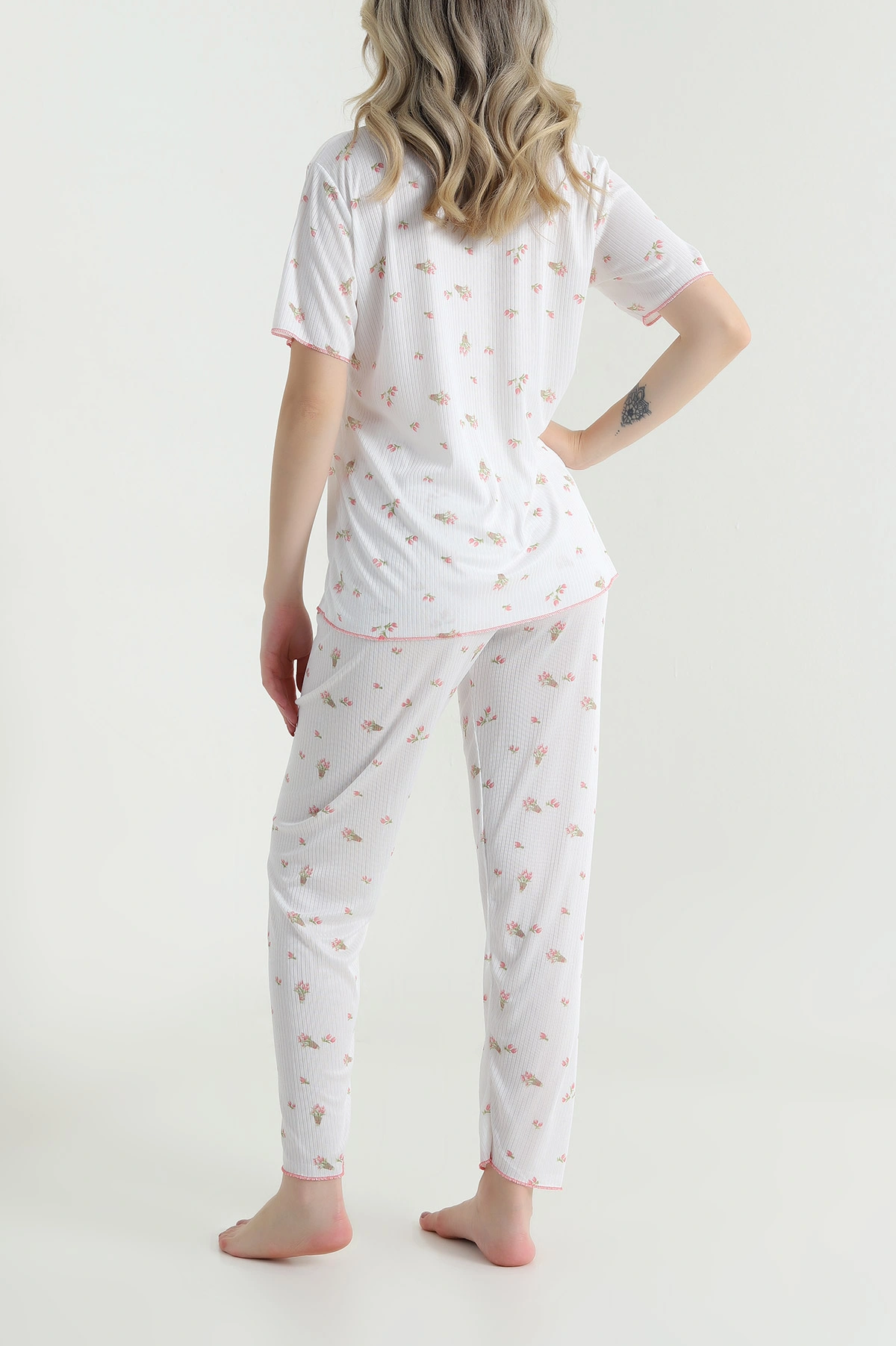 Pudra Yeni Sezon Kadın Pijama Takımı 466335