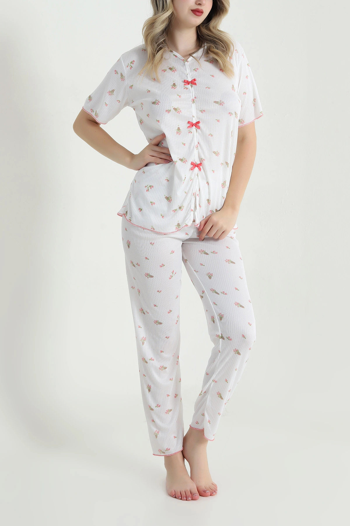 Pudra Yeni Sezon Kadın Pijama Takımı 466335