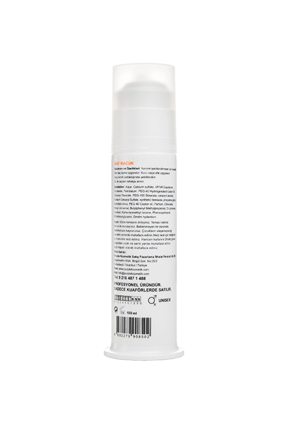 Purple Professional Saç Şekillendirici Mat Wax 100 ml 287159