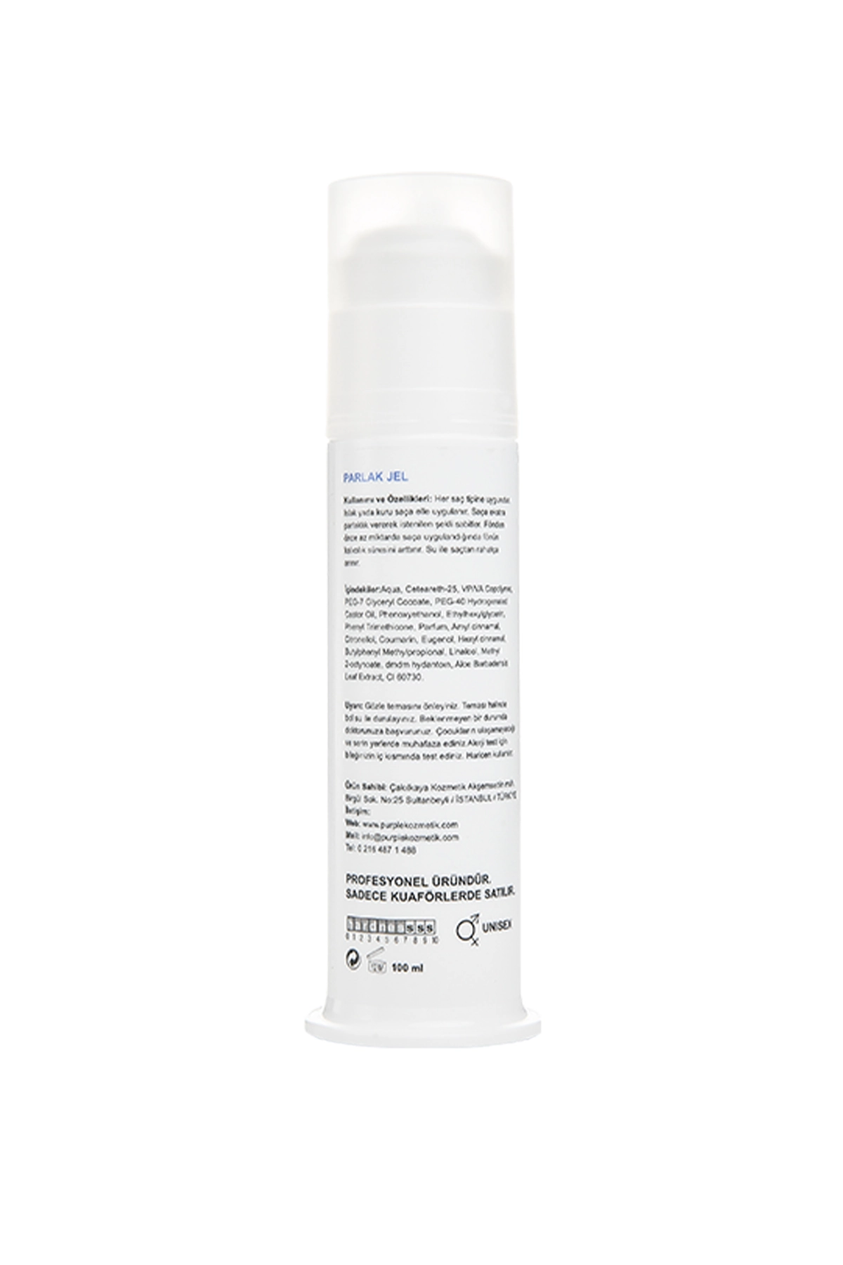 Purple Professional Parlak Shining Gel 100 Ml 287158