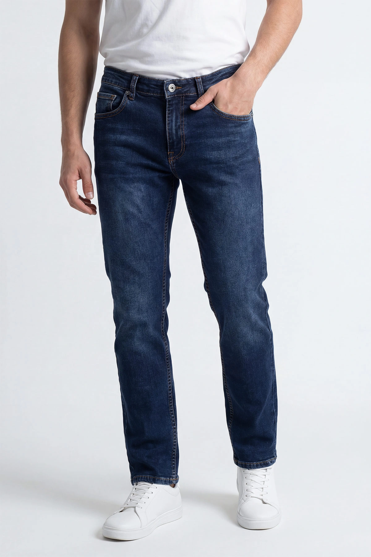 Regular Fit Likralı Erkek Kot Pantolon 430882