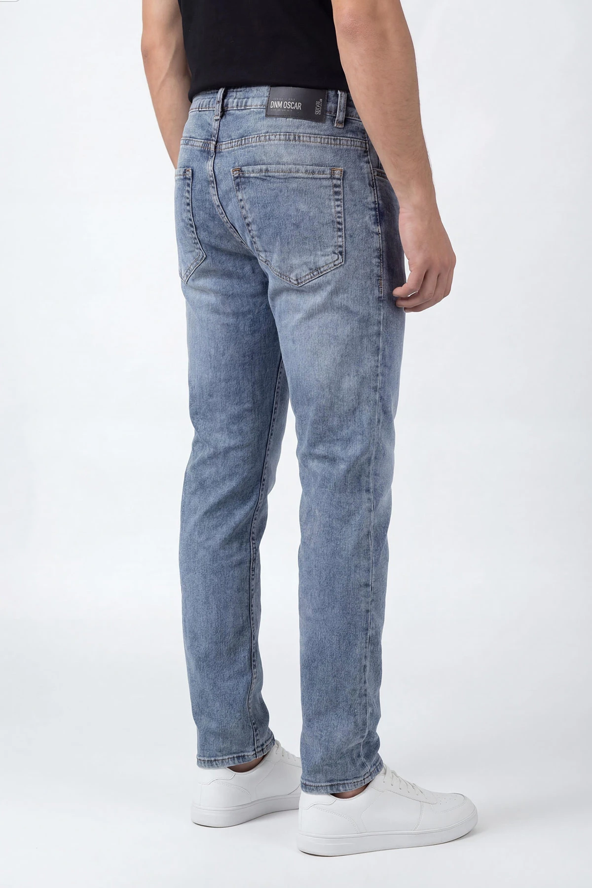 Regular Fit Yıkamalı Likralı Erkek Kot Pantolon 430674
