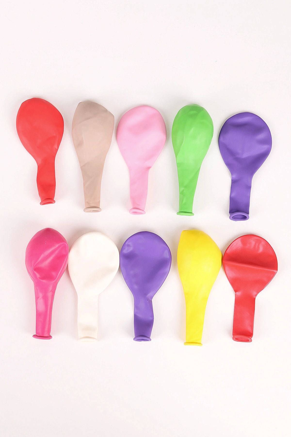 Renkli 12 İnç Pastel Balon 10'lu Paket 468717