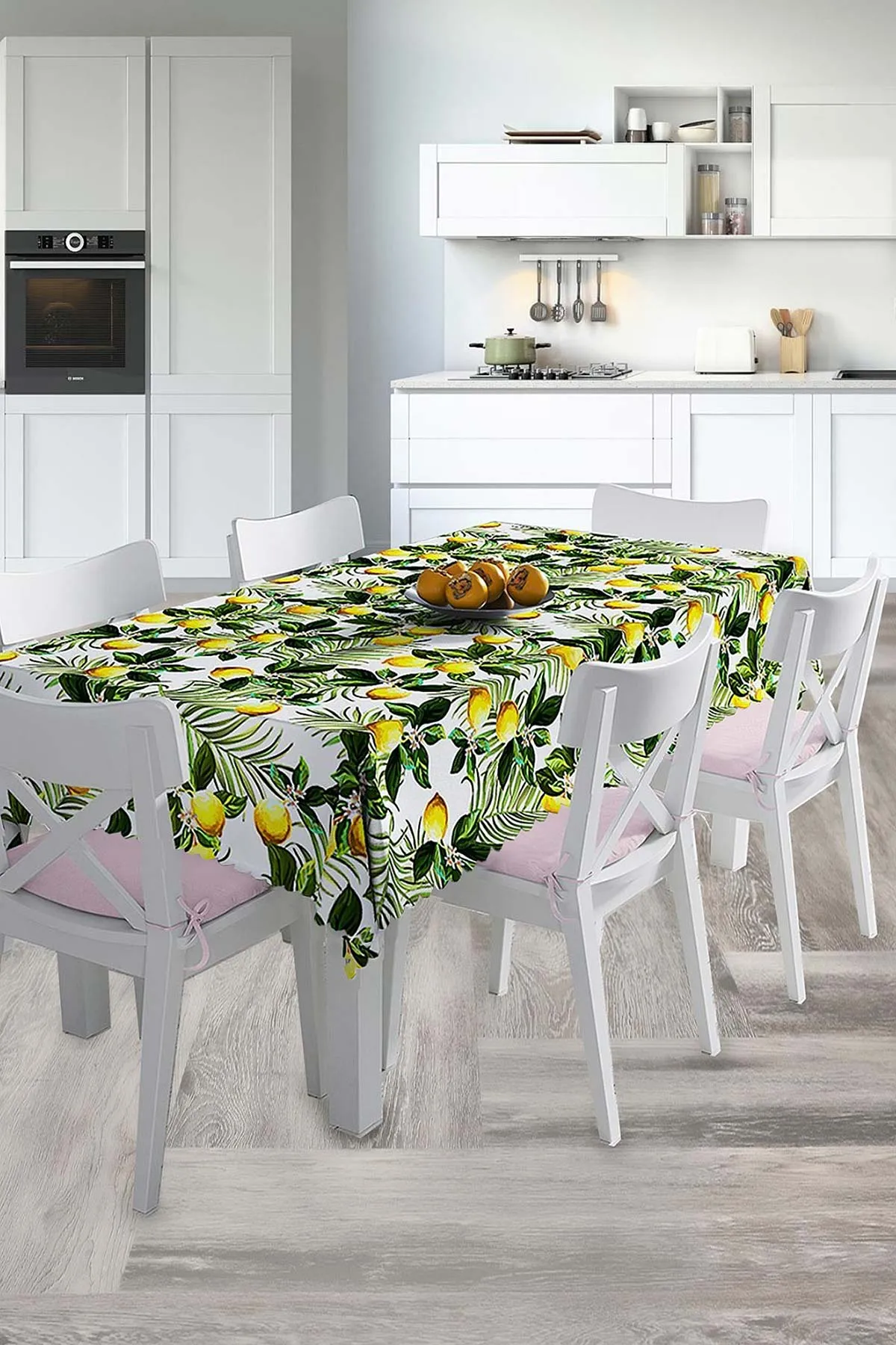 Renkli 140x220 Dijital Baskılı Masa Örtüsü 212029