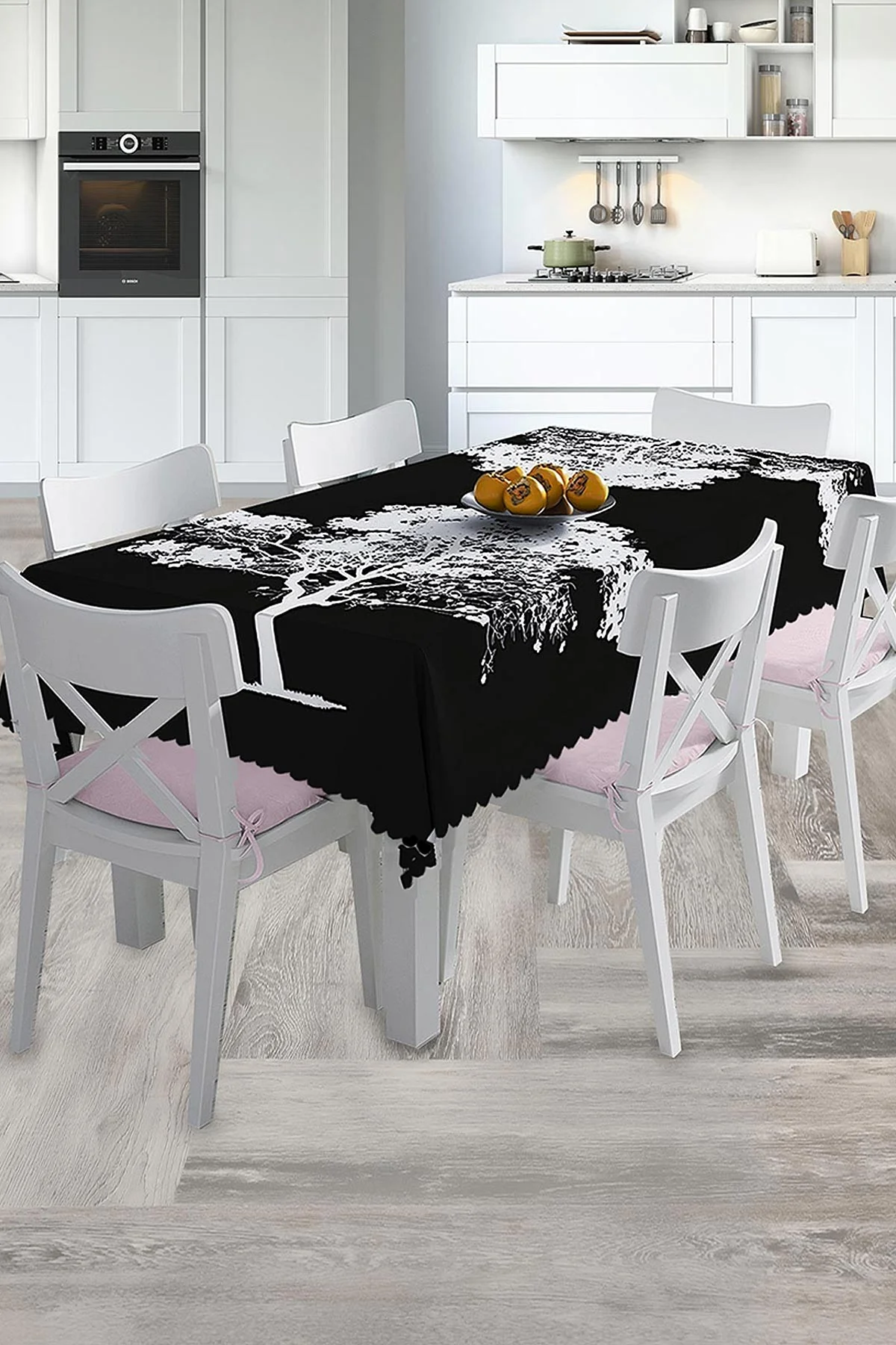 Renkli 140x220 Dijital Baskılı Masa Örtüsü 212042