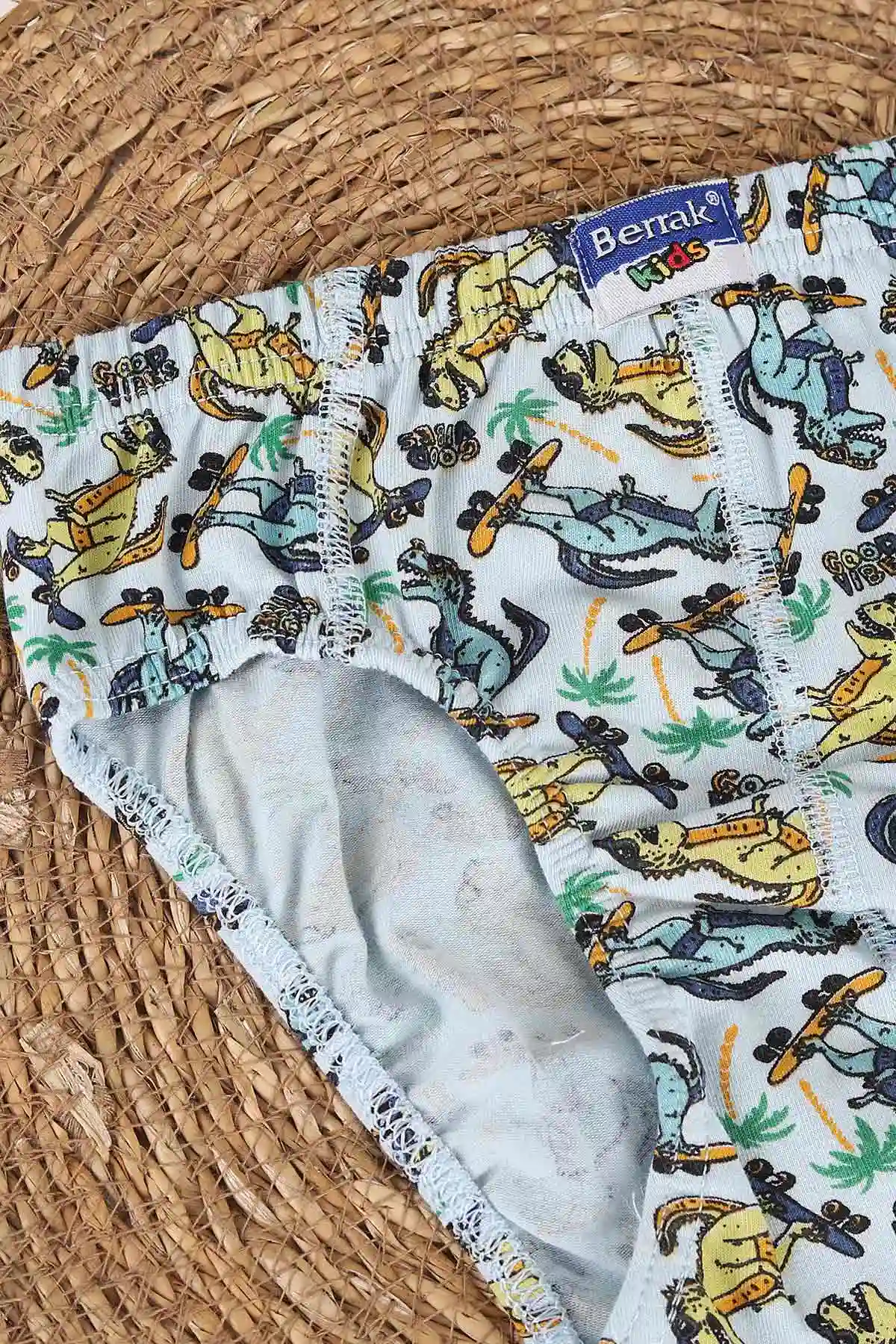 Renkli Berrak ( 3-8 Yaş ) Baskılı Erkek Çocuk Boxer 460744