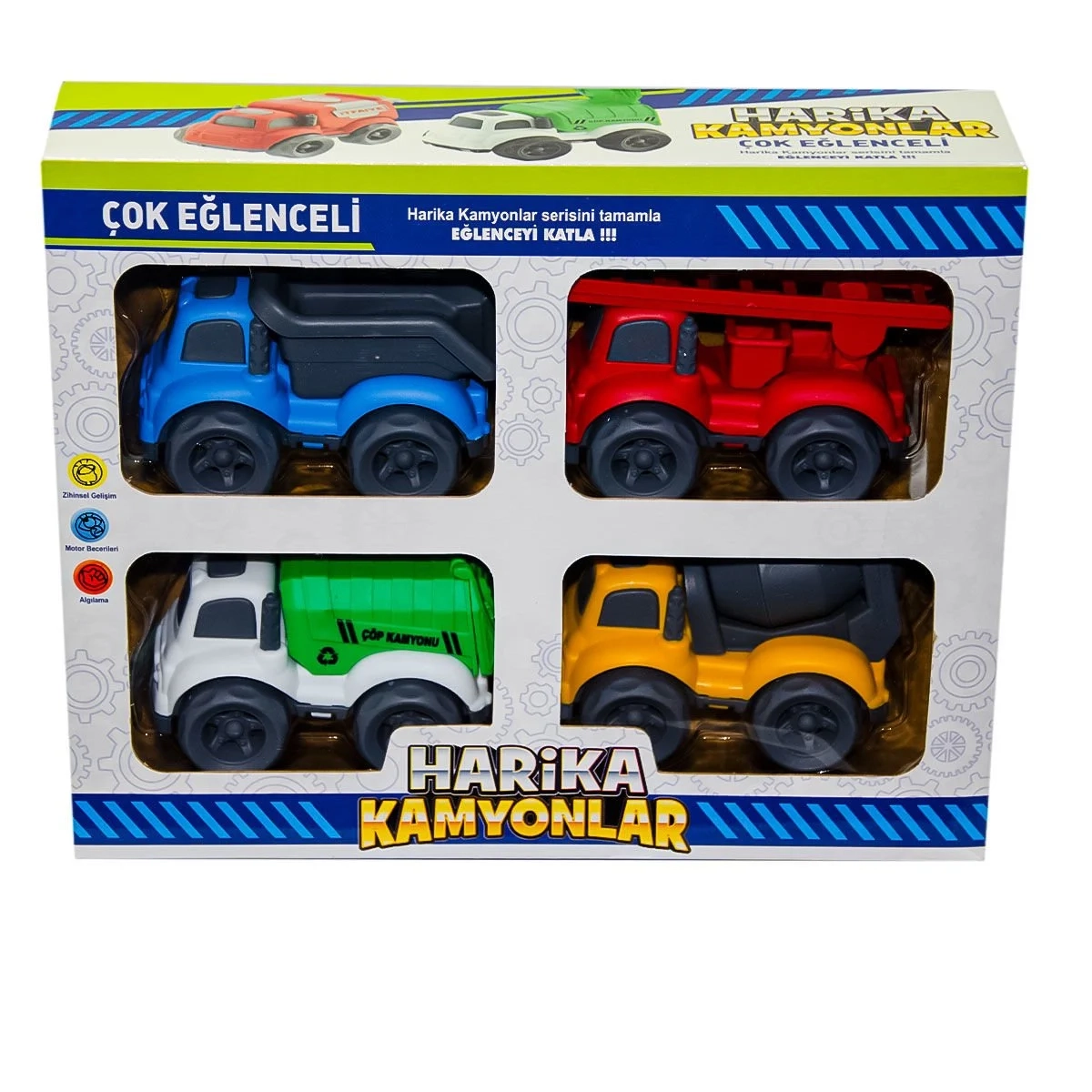 Harika Kamyonlar 4lü Set 304436