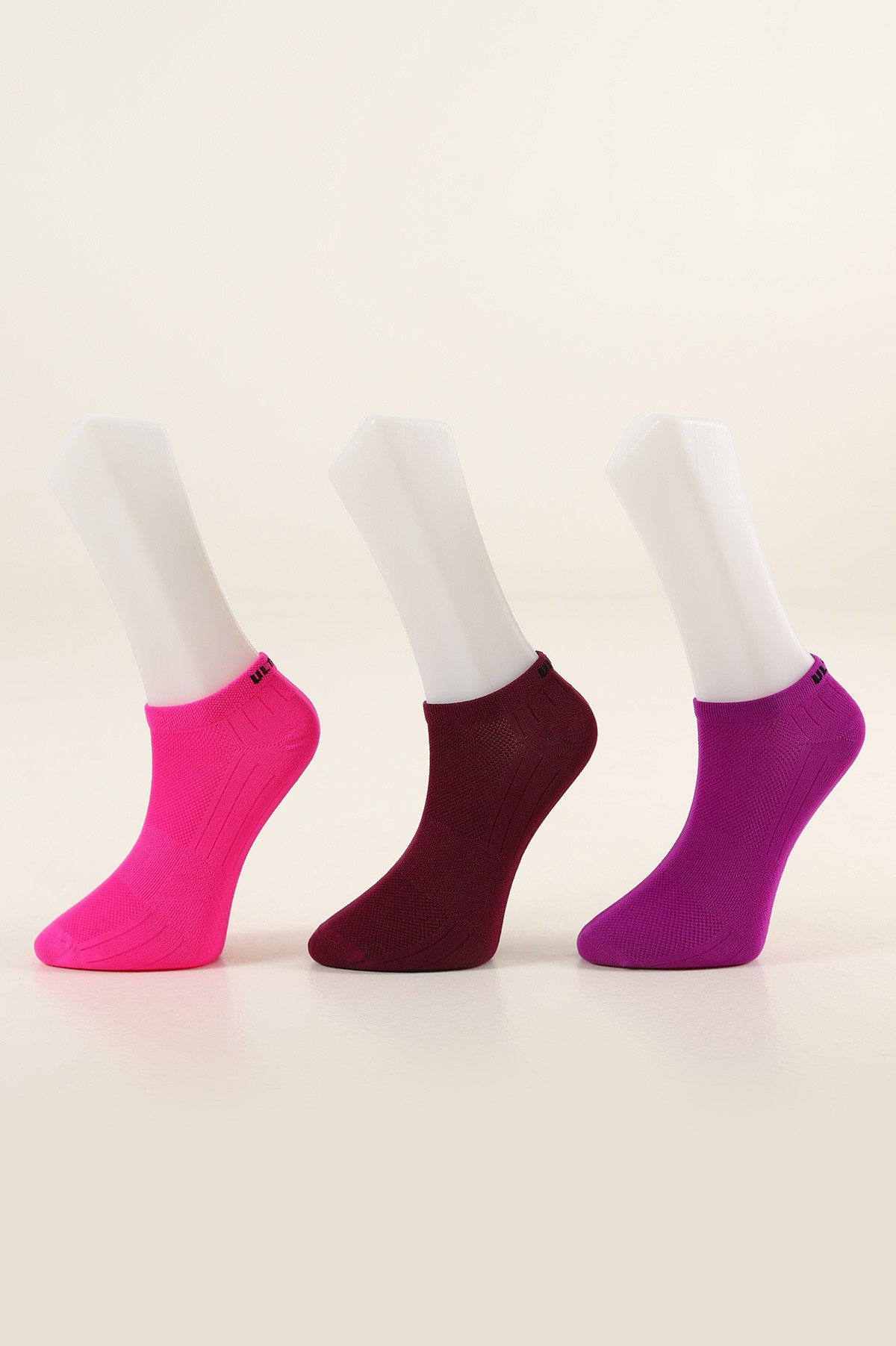 Renkli Renkli Üçlü Spor Çorabı 209438