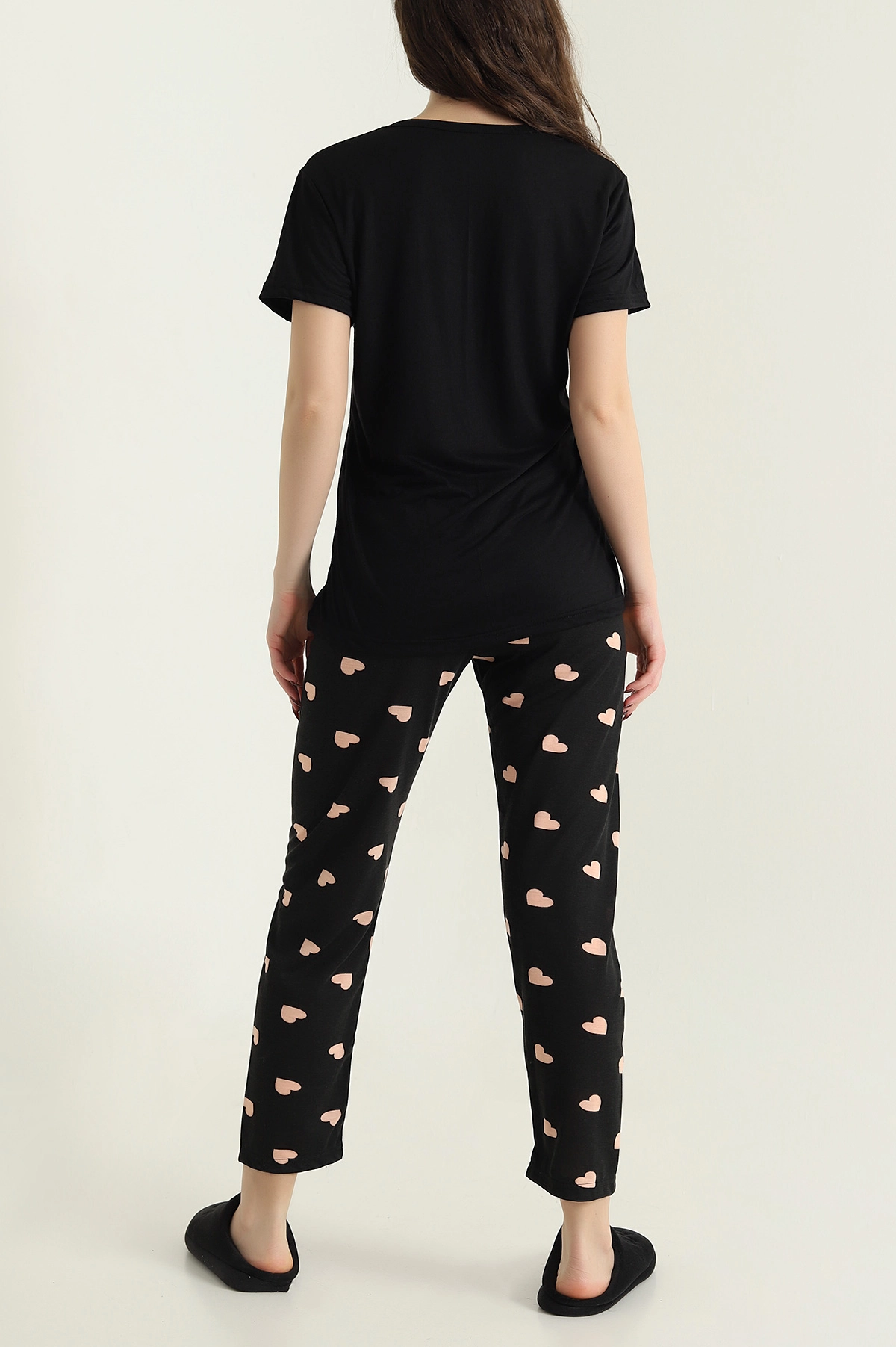 Renkli Stella Viskon Kadın Pijama Takımı 434403