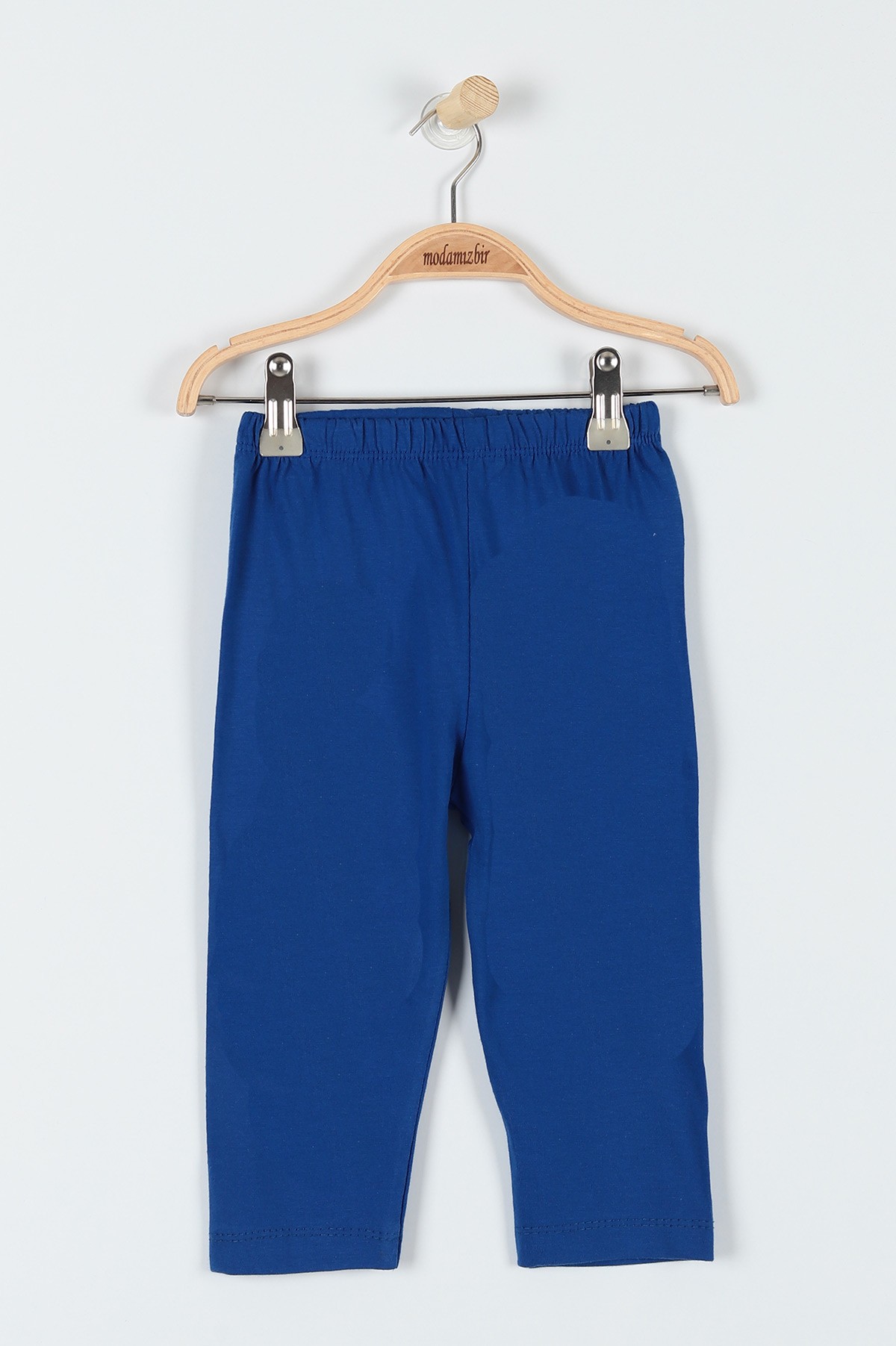 Saks Mavisi (1-3 Yaş) Ördek Baskılı Erkek Bebe Pijama Takım 181874