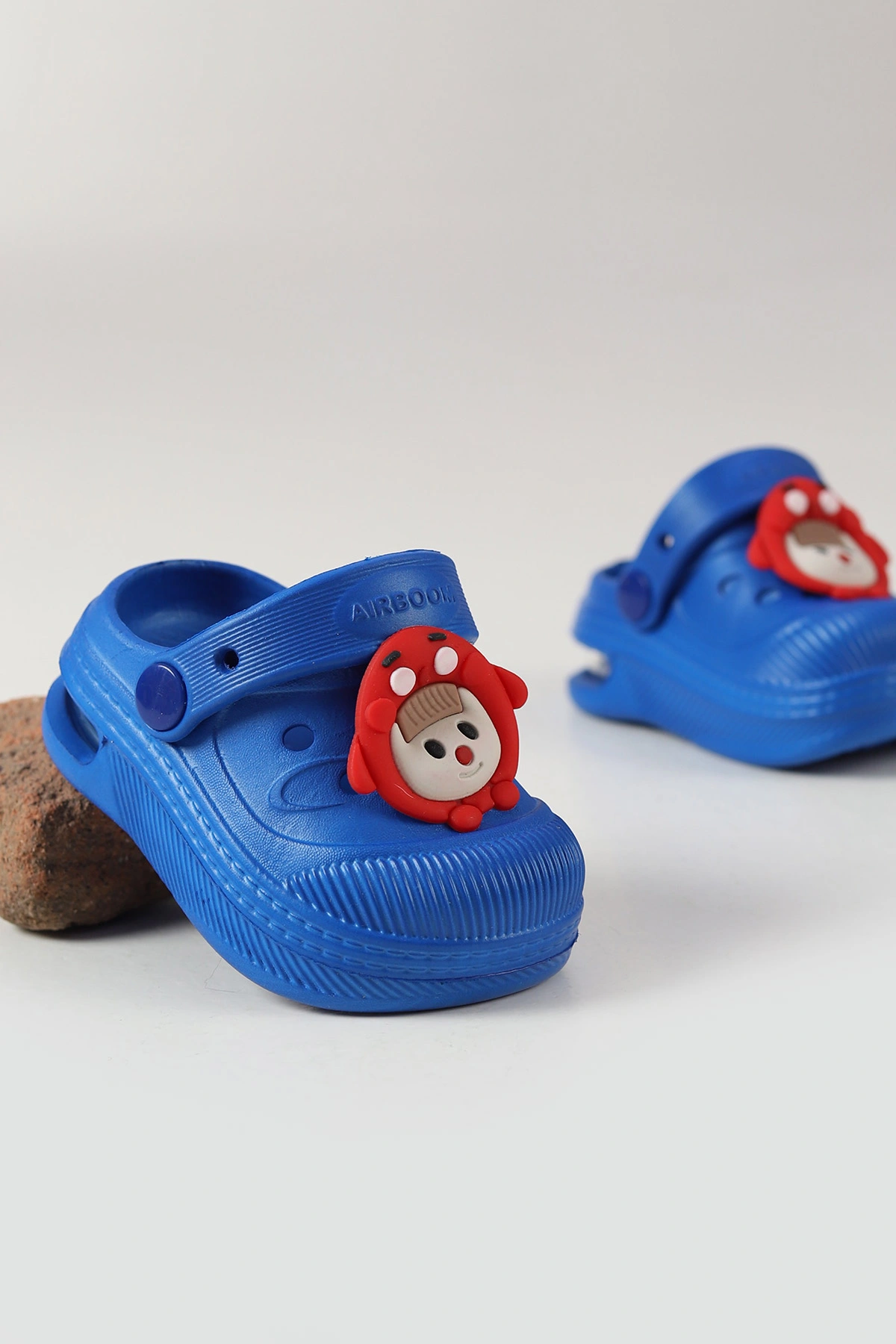 Saks Mavisi ( 21 - 28 ) Figürlü Kız Bebek / Çocuk Terlik ve Sandalet 472036