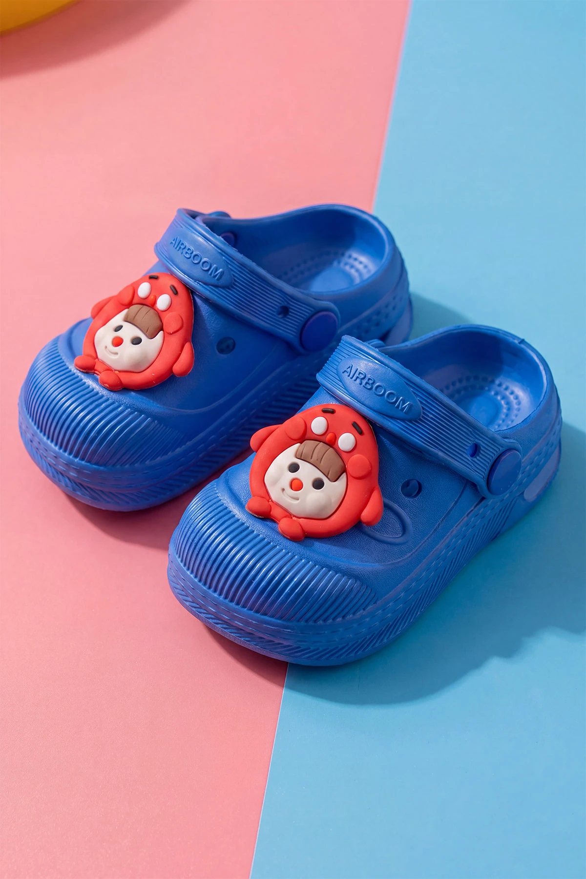 Saks Mavisi ( 21 - 28 ) Figürlü Kız Bebek / Çocuk Terlik ve Sandalet 472036