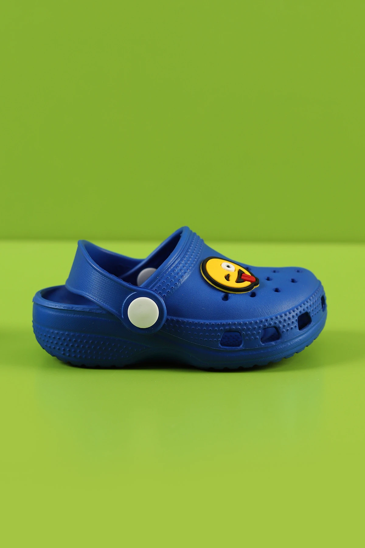 Saks Mavisi (22-25) Figürlü Eva Bebe Terlik & Sandalet 258827