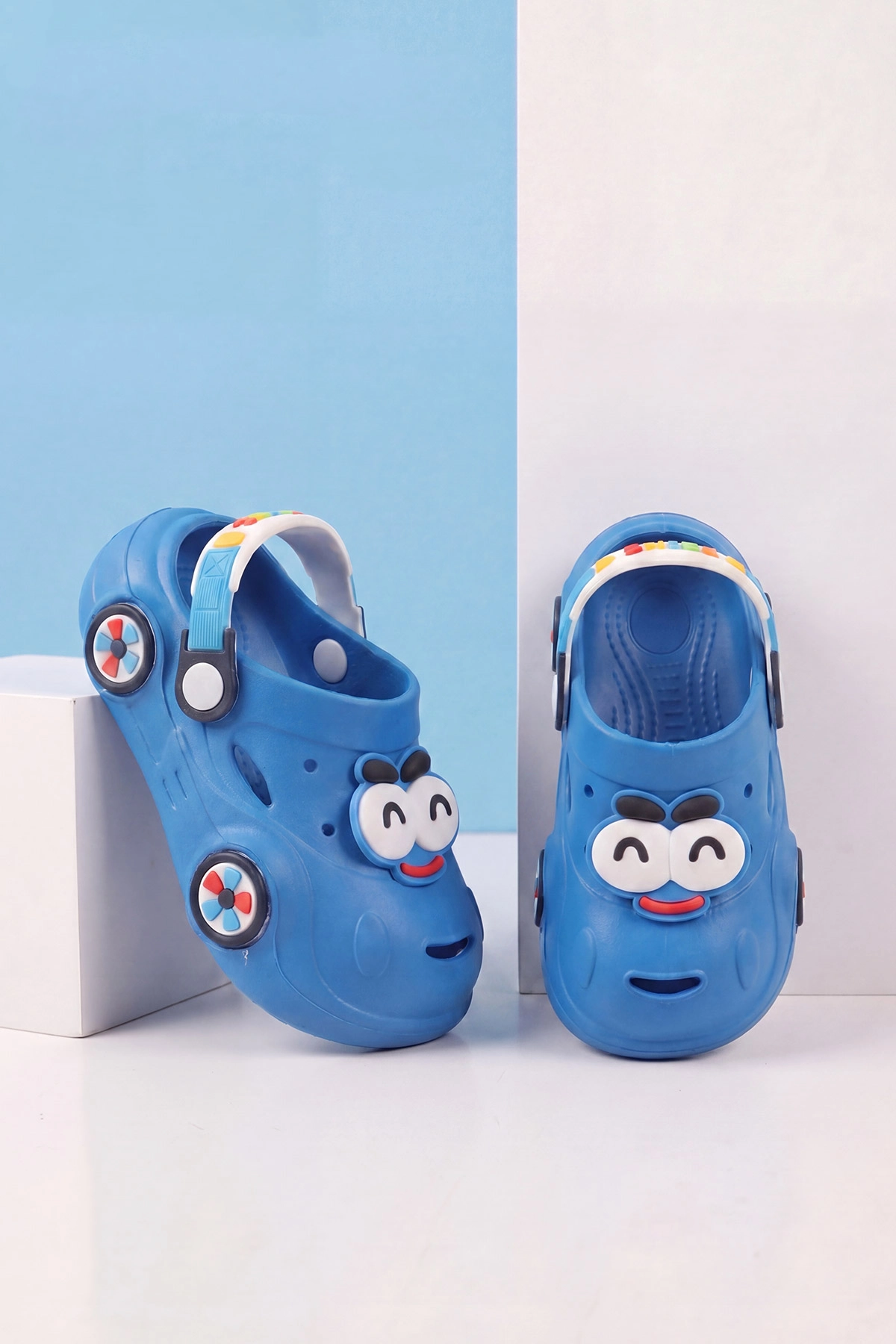 Saks Mavisi ( 25 - 30 ) Figürlü Erkek Çocuk Sandalet 462469