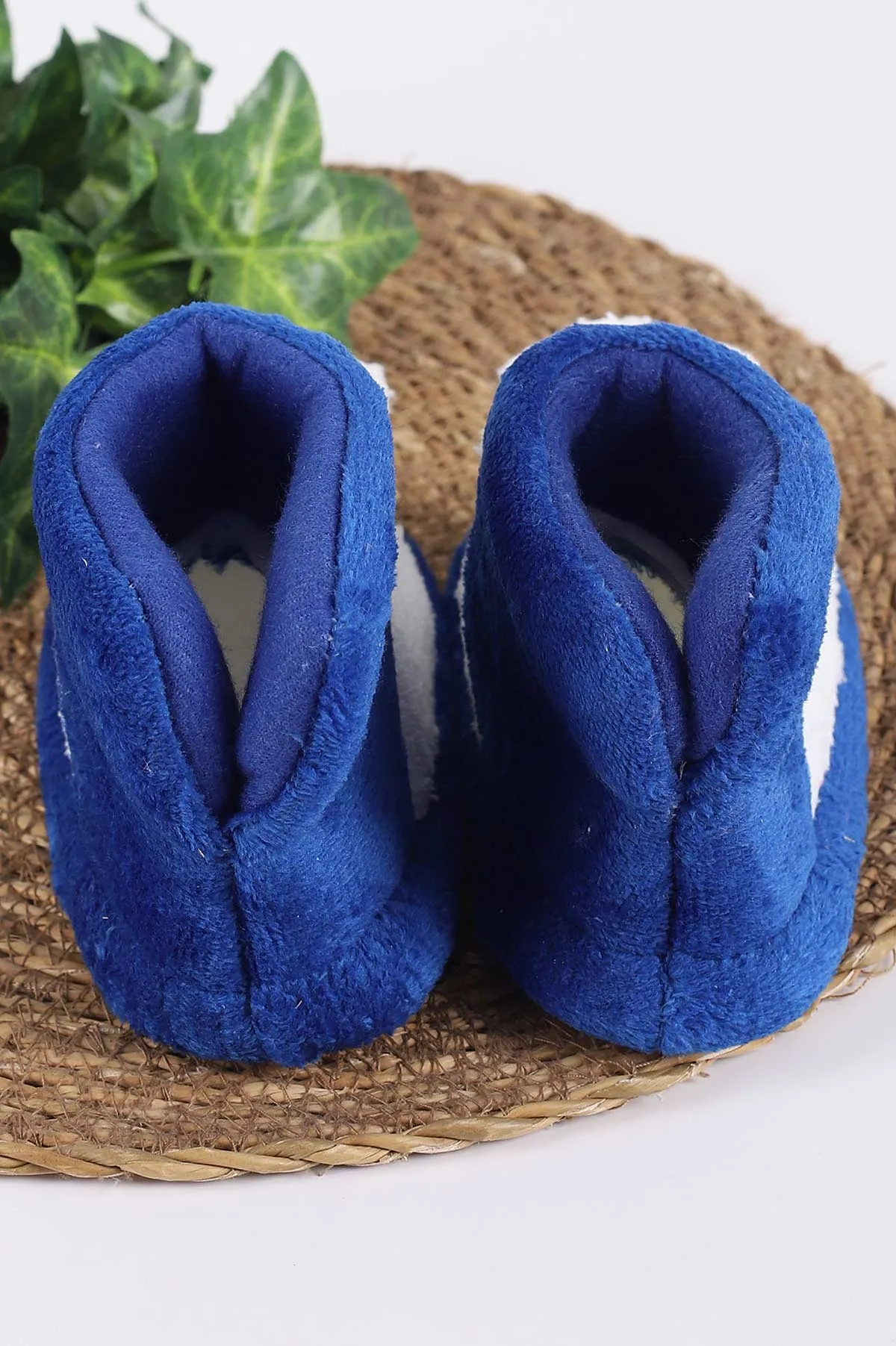 Saks Mavisi ( 25 - 30 ) Peluş Figürlü Kız Çocuk Panduf 419884