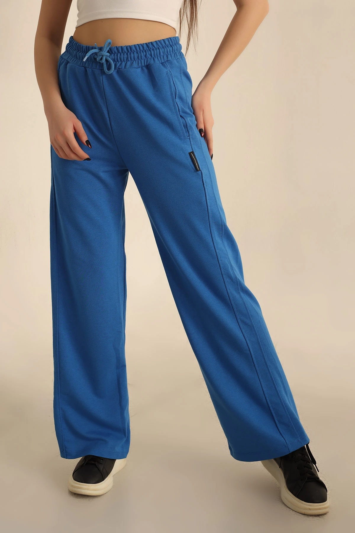 Saks Mavisi İki İp Bayan Eşofman Altı 245490