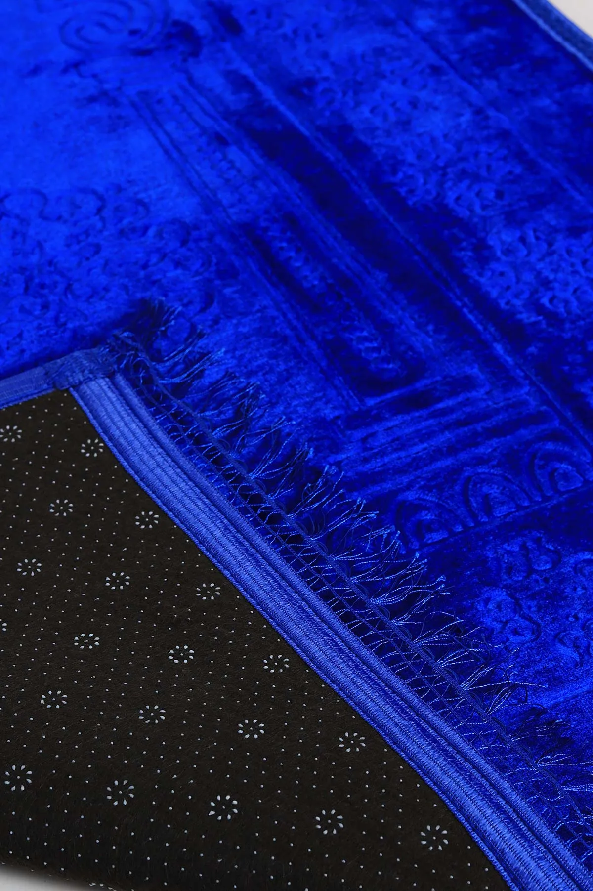 Saks Mavisi Kaymaz Taban Çantalı Seccade 335836