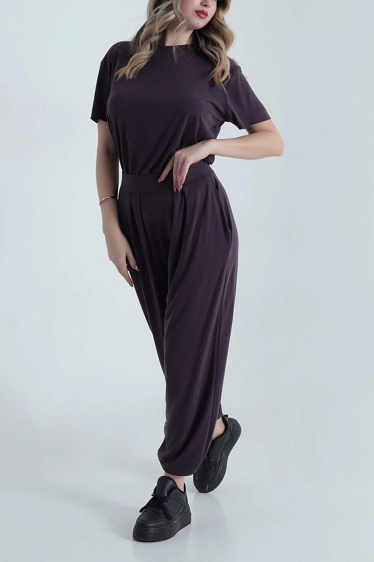 Şalvarlı Modal Kadın İkili Takım 479515