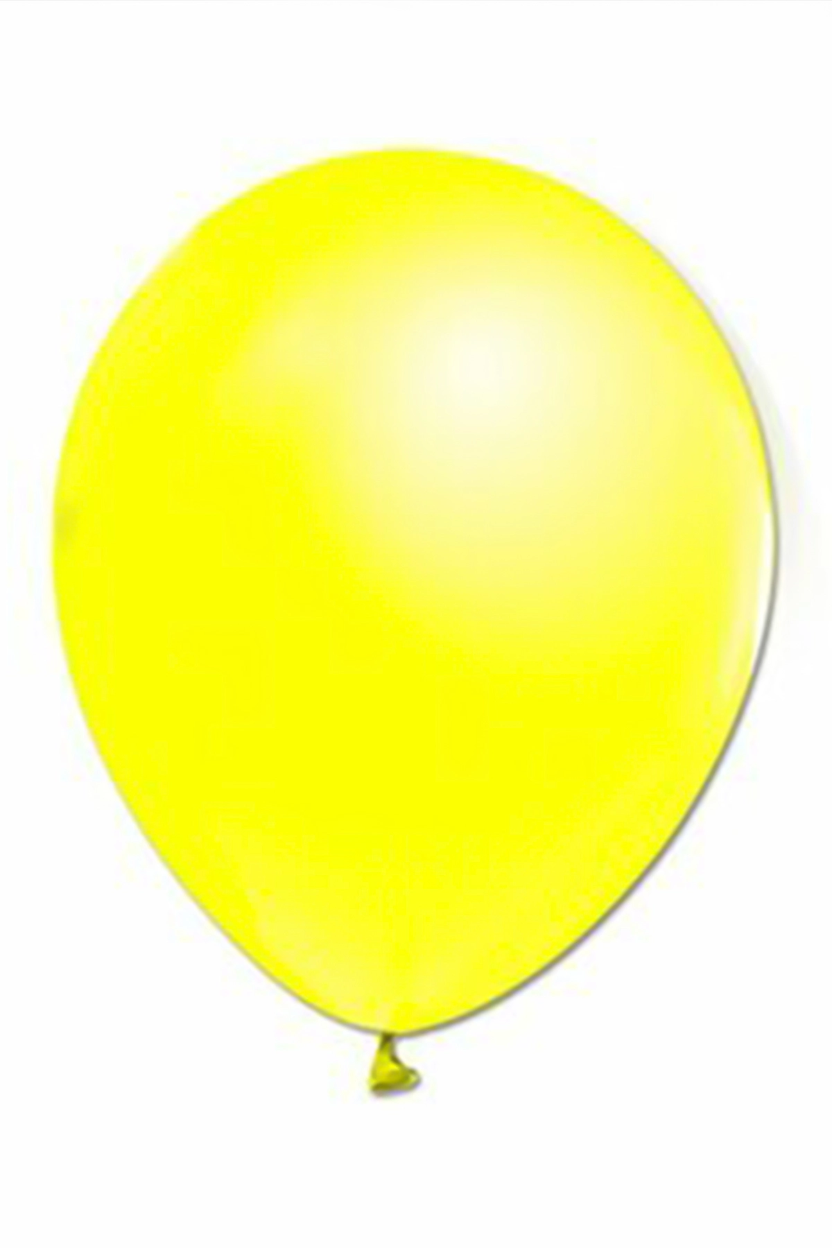 Sarı 12 İnç Metalik Balon 10’lu 462748