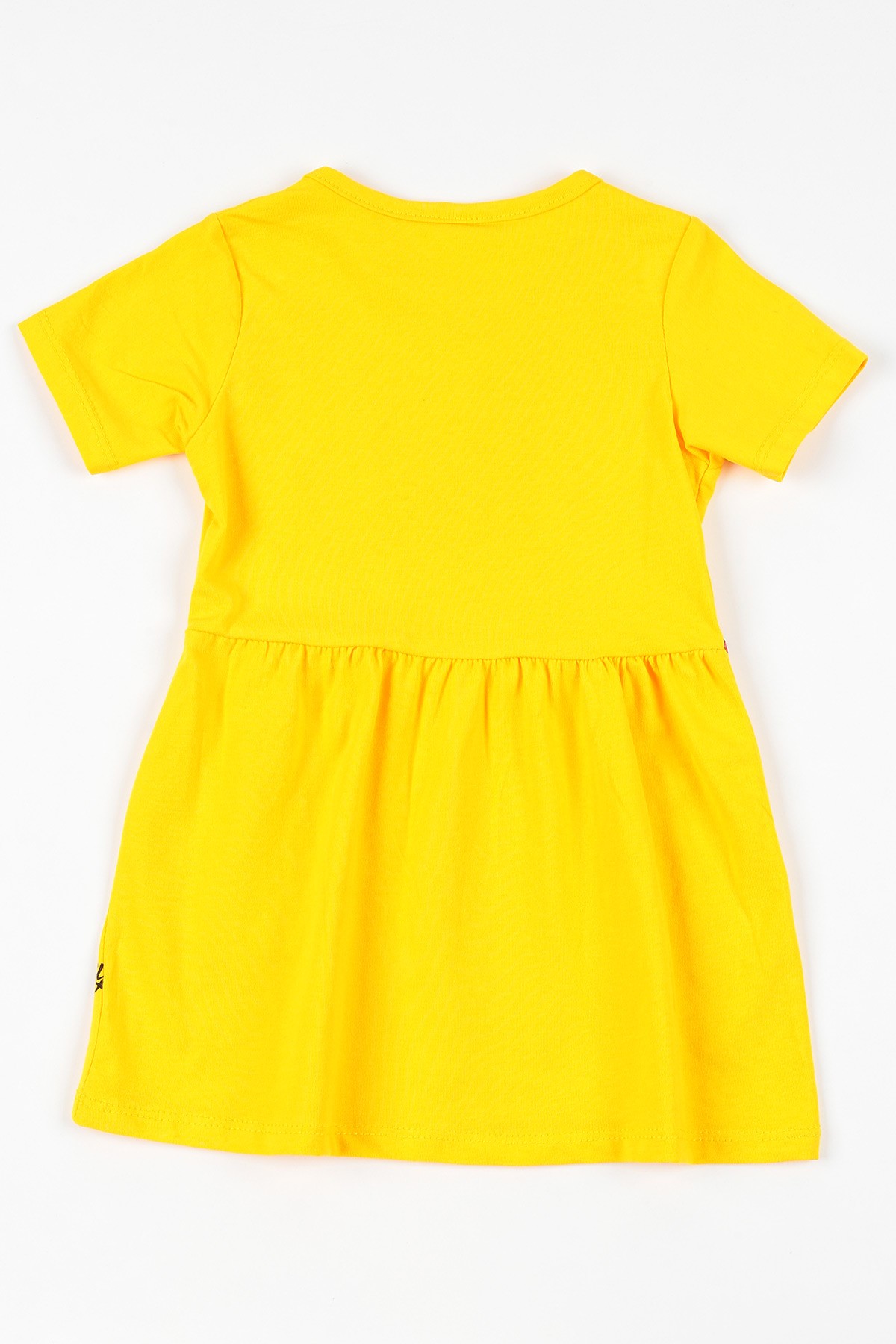 Sarı (2-10 yaş) Moschino Toy Baskılı Kız Çocuk Elbise 108648