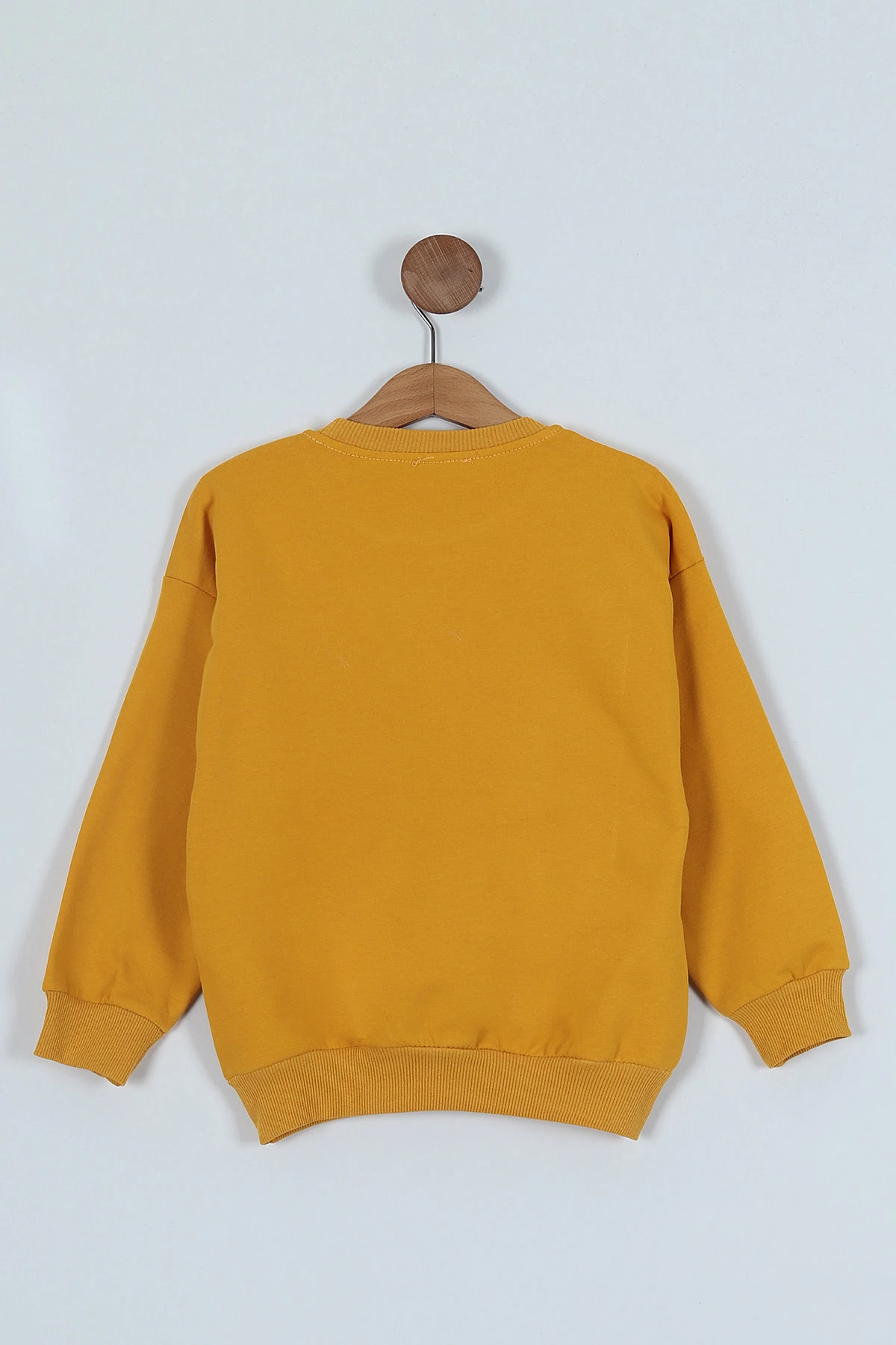 Sarı (2-6 Yaş)  Çicek Baskılı Kız Çocuk Sweatshirt 236265