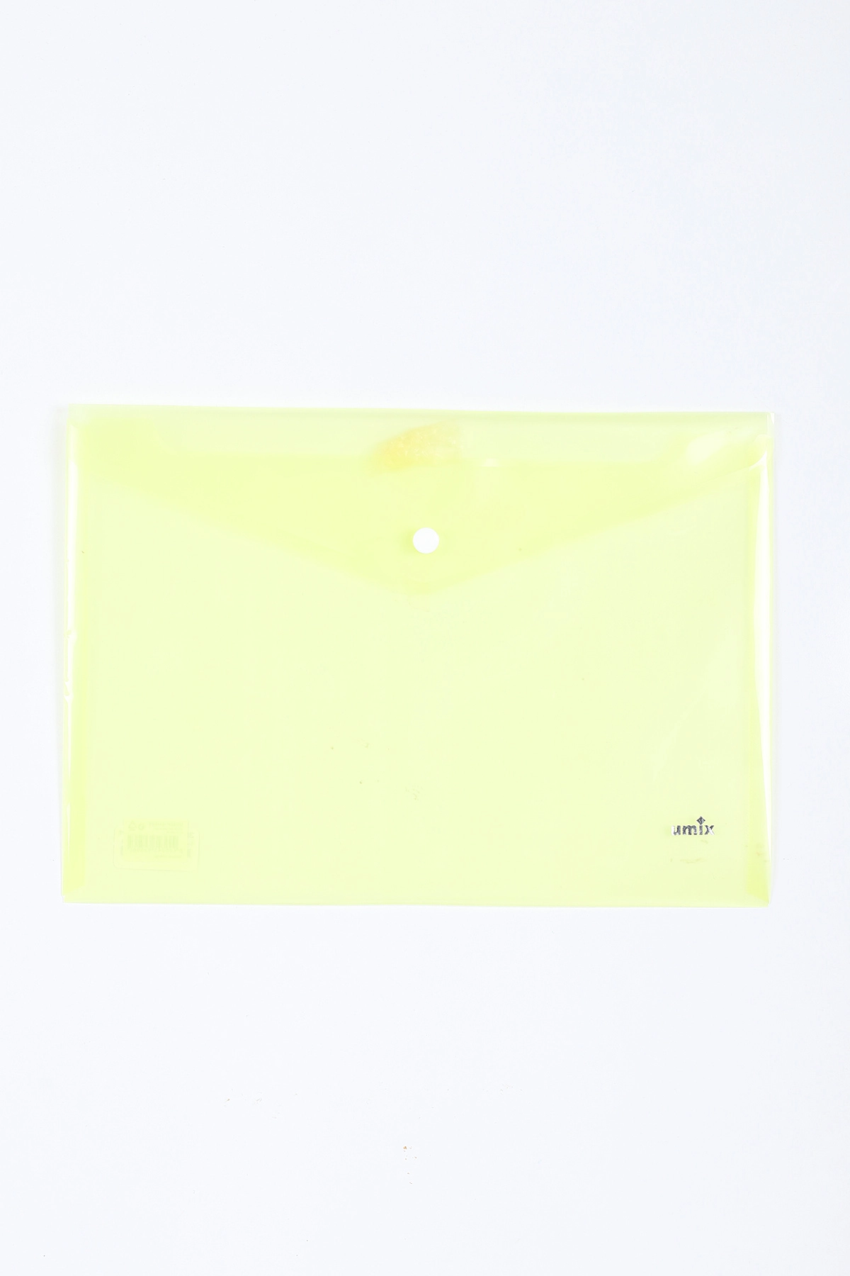 Sarı 23x32 Cm Soft Şeffaf Çıtçıtlı Dosya 387438