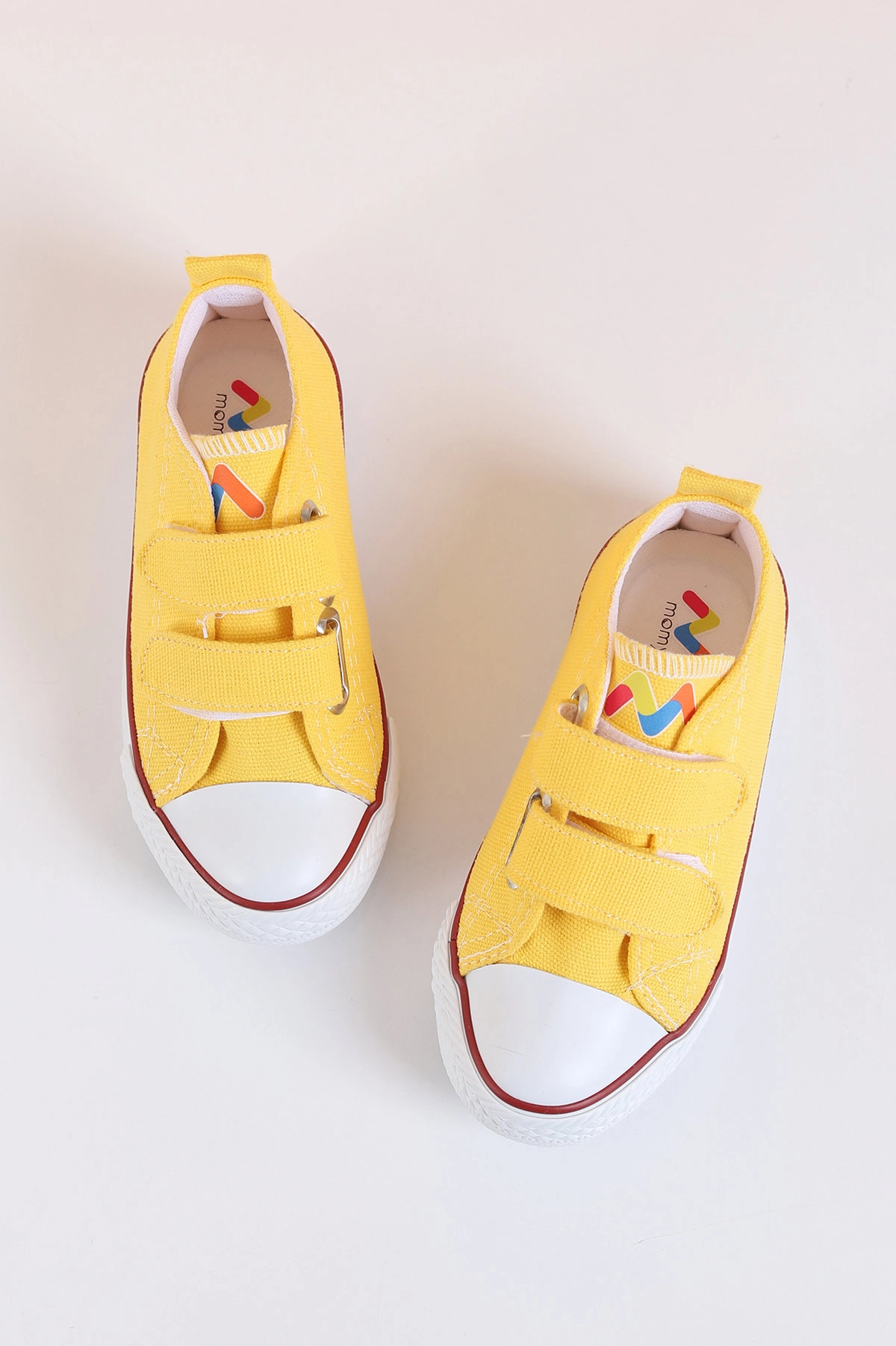 Sarı (26-30 Patik) Keten Çift Cırtlı Unisex Çocuk Ayakkabı 276144