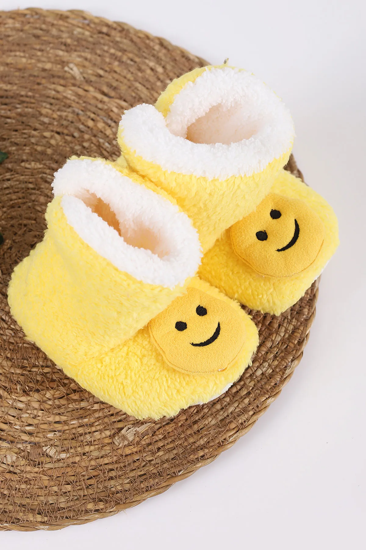 Sarı (3-6 Ay) Figürlü Peluş Bebek Kuzu Panduf 416465