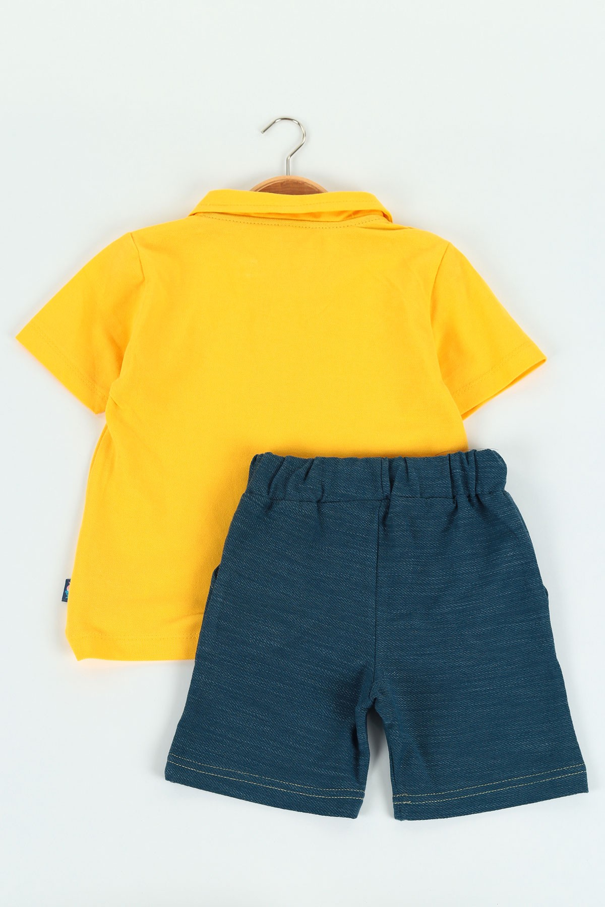 Sarı (3-6 yaş) Soccor Baskılı Pike Erkek Çocuk Takım 121638