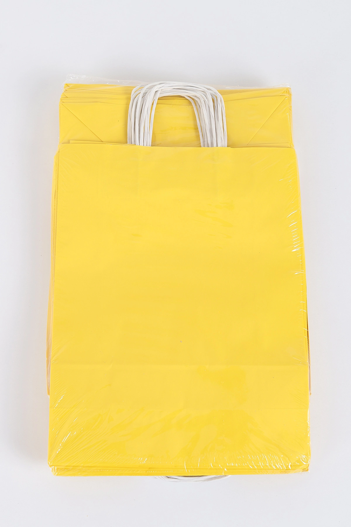 Sarı 31x12x41 Büküm Saplı Çanta 5'li 301137