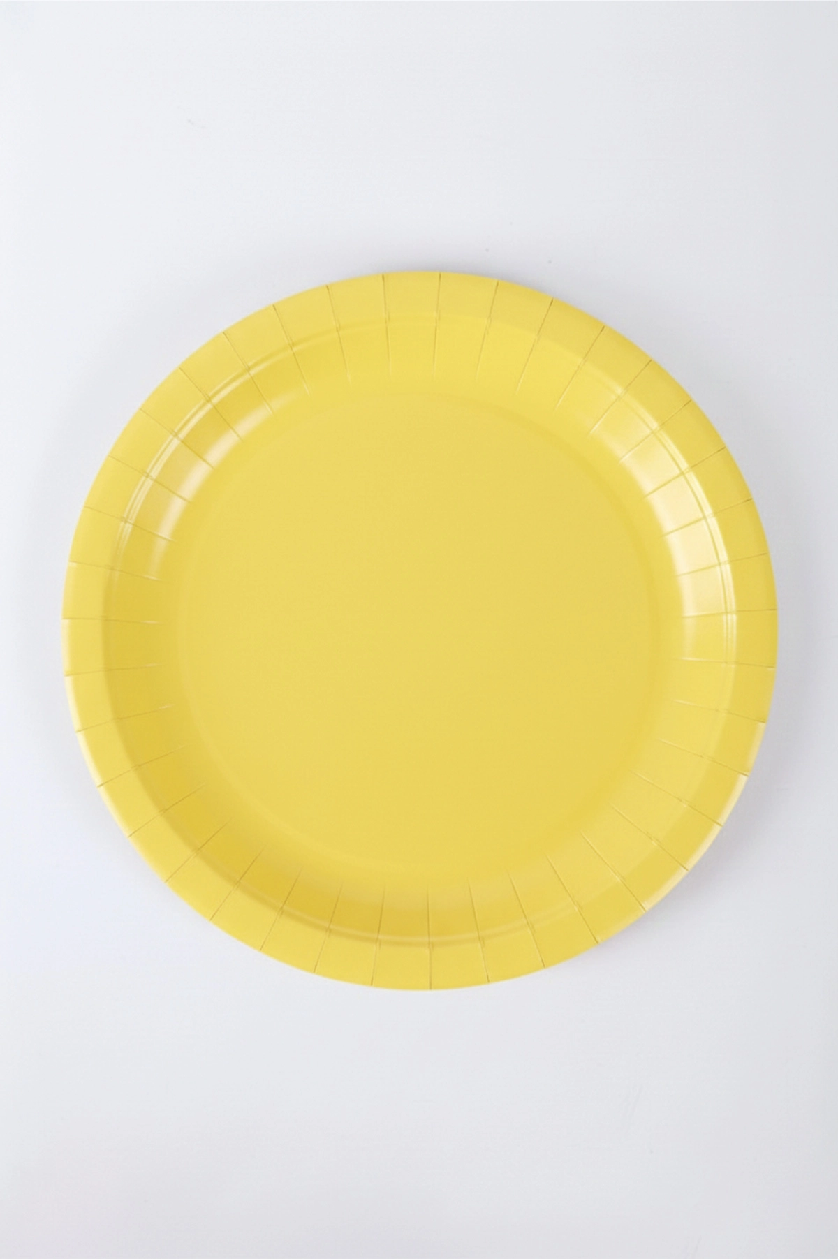 Sarı 8'li Karton Tabak 300936