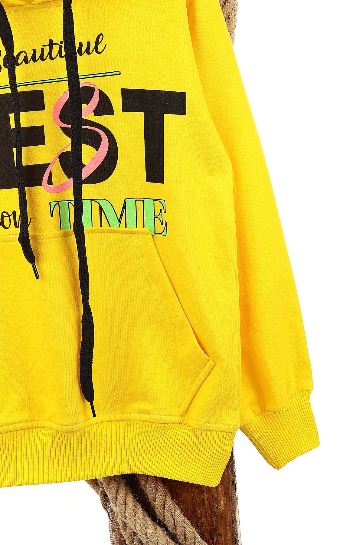 Sarı (9-12 Yaş) Best Kız Çocuk Sweat 152794