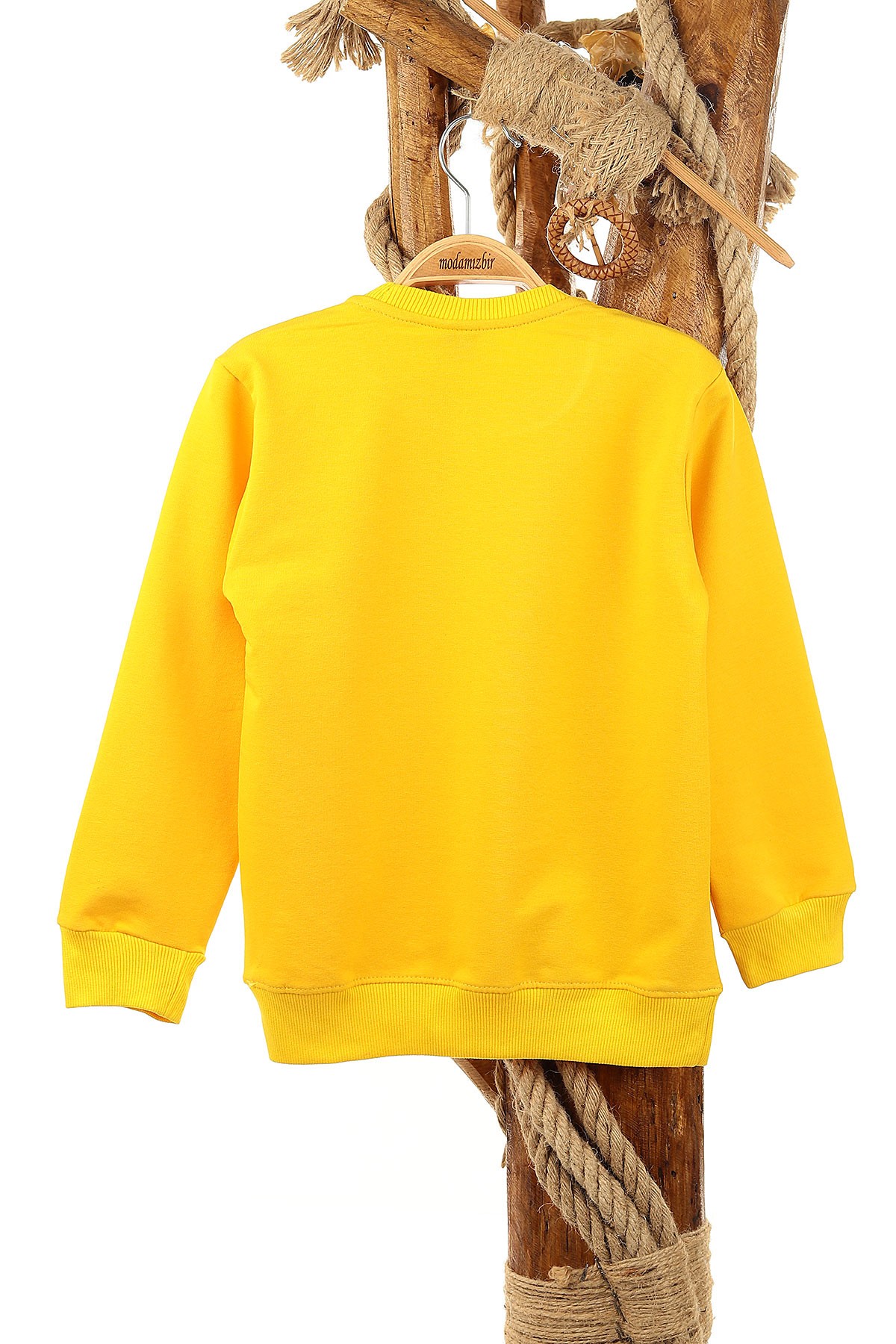 Sarı (9-12 Yaş) Inspıratıon Baskılı Kız Çocuk Sweat 150977