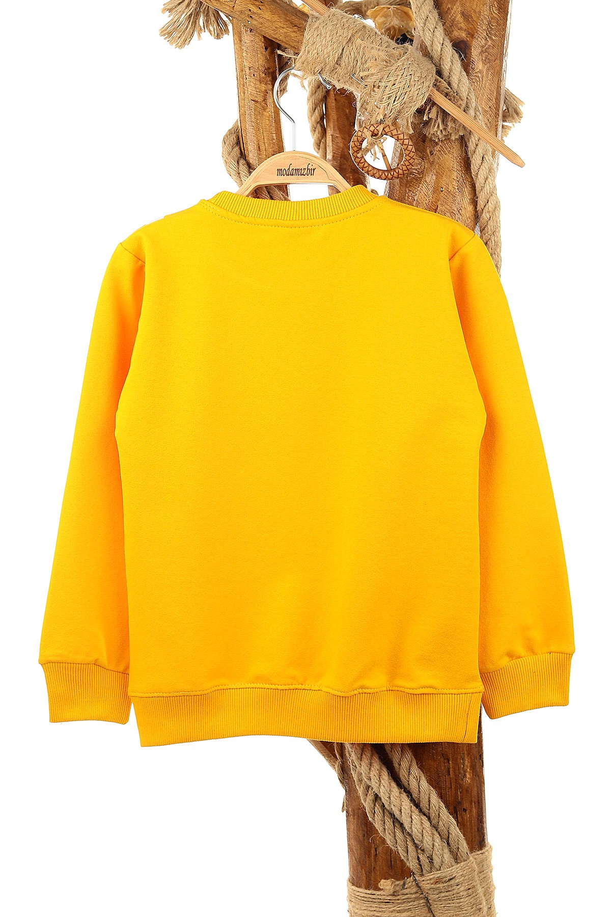 Sarı (9-12 Yaş) Now Nug Baskılı Erkek Çocuk Sweat 150935