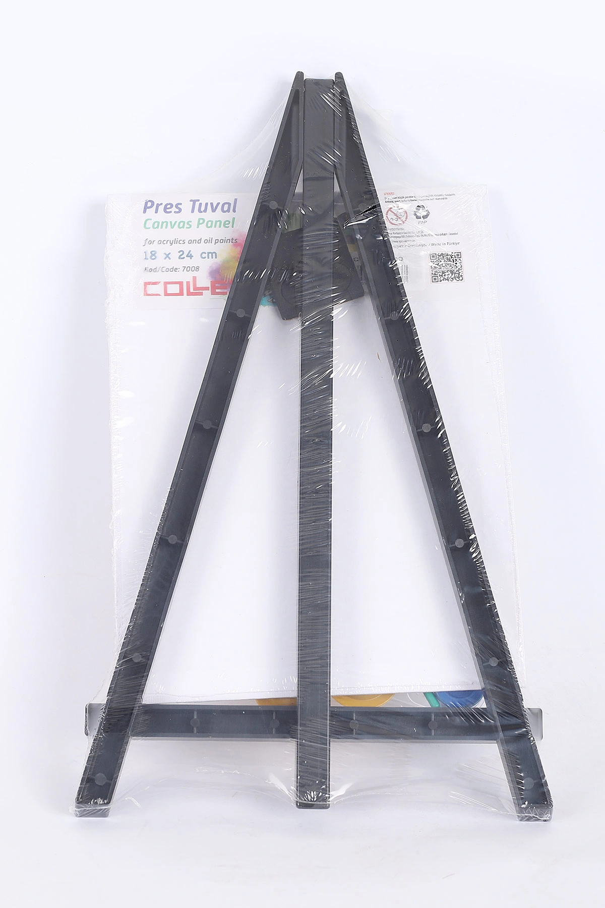 Sarı Collex Pres Tuval Seti 18x24 Cm Şövaleli 384446
