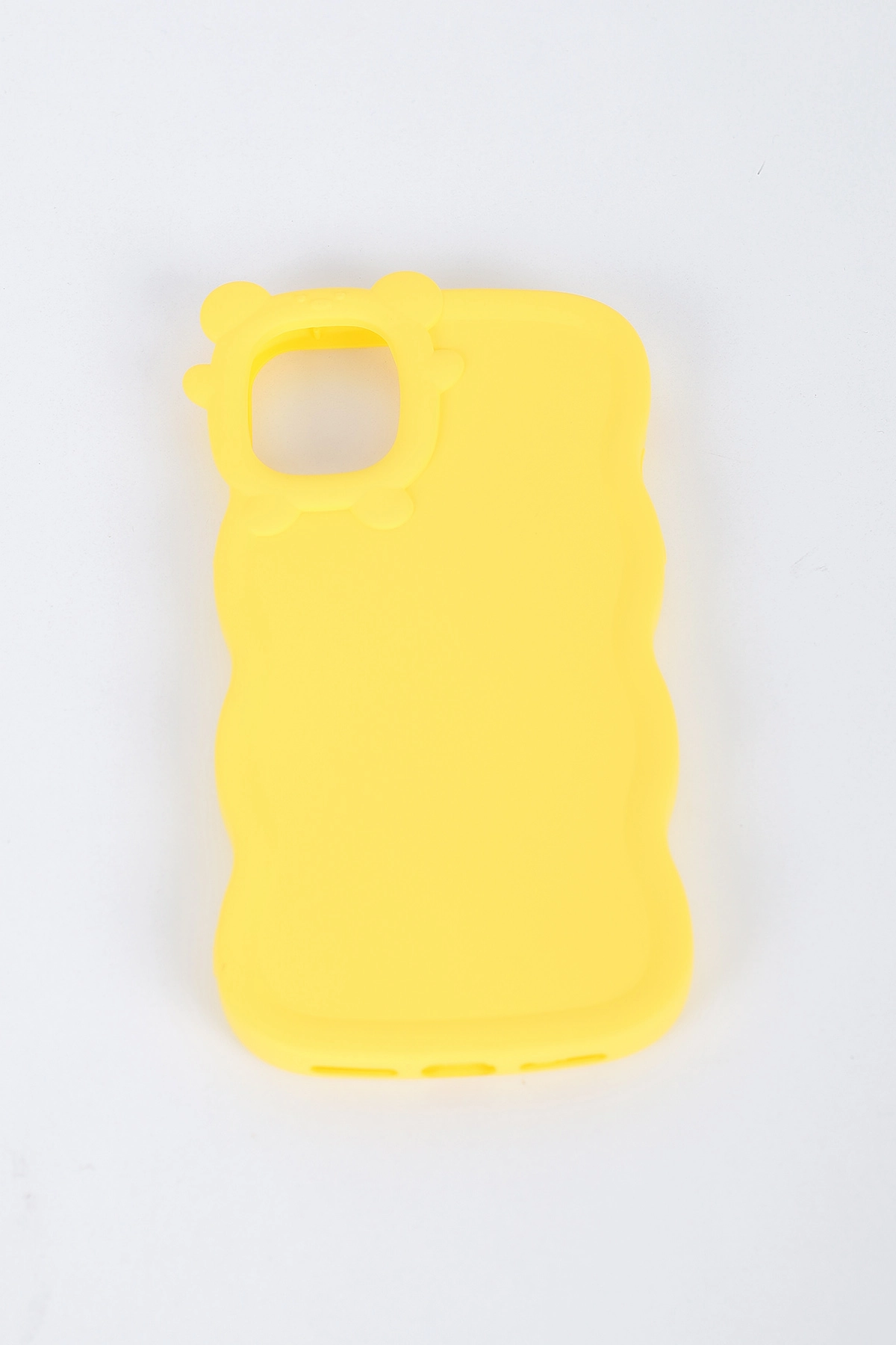 Sarı Iphone XS Uyumlu Micky Mouse Serisi Yumuşak Slikon Telefon Kılıfı 391241