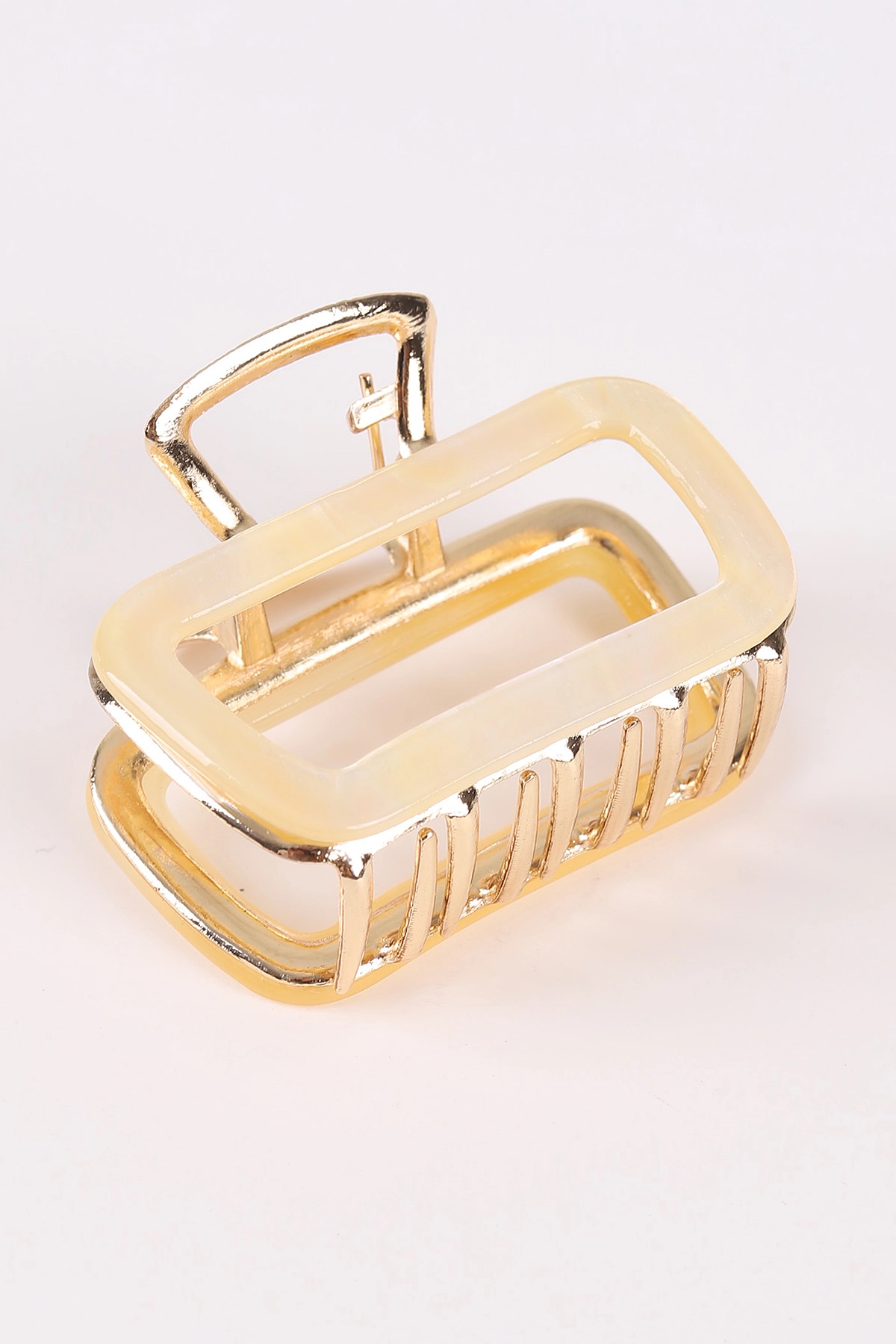 Sarı Kare Model Metal Mandal Toka 464335