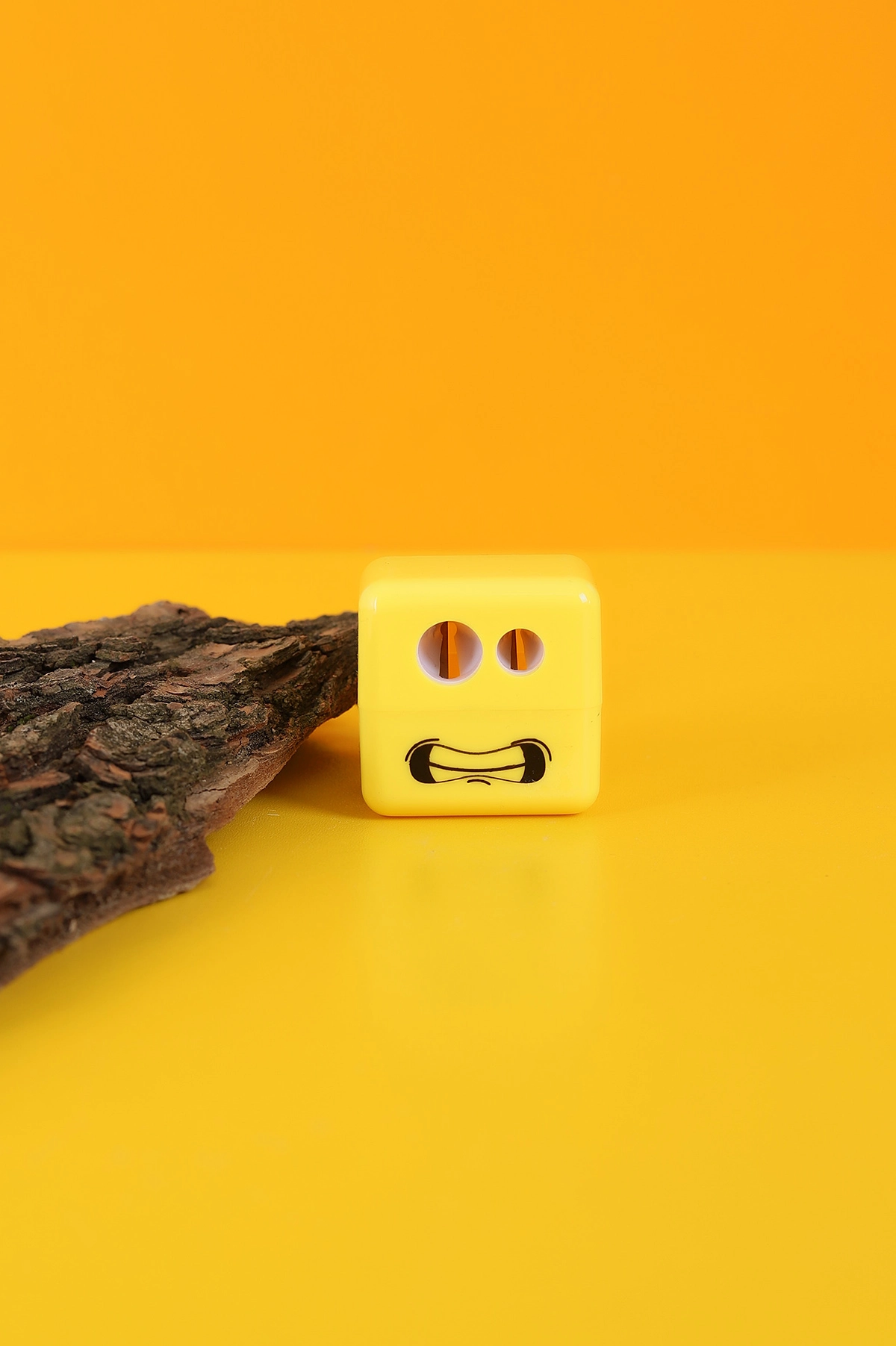 Sarı Mikro Emoji Kalemtıraş MK-1020 284884