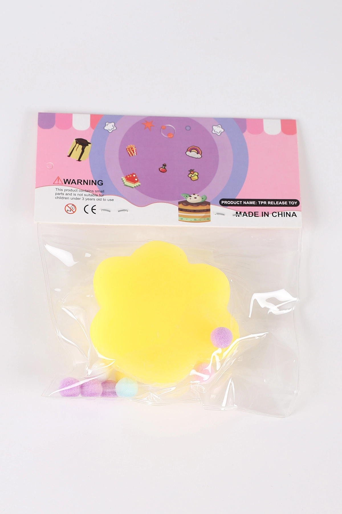 Sarı Patili  Squishy   Oyuncağı   404960