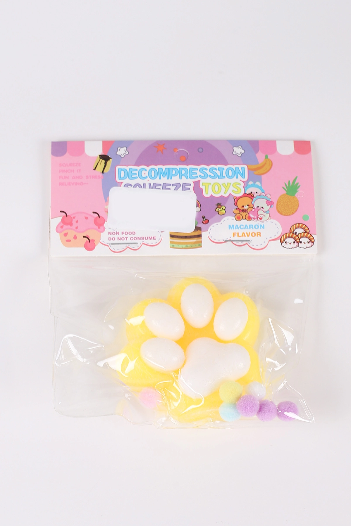 Sarı Patili Squishy Oyuncağı 404960