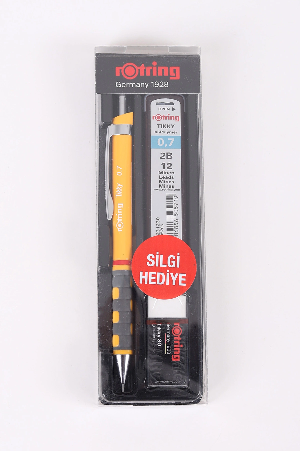 Sarı Rotring Tikky 0.7 Uçlu Kalem Seti 449055