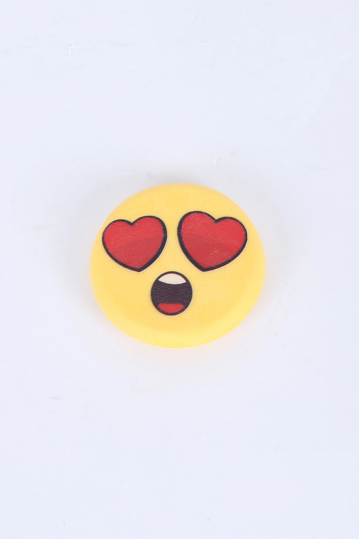 Sarı Silka Yuvarlak Şekilli Büyük Boy Emoji Silgi 387404