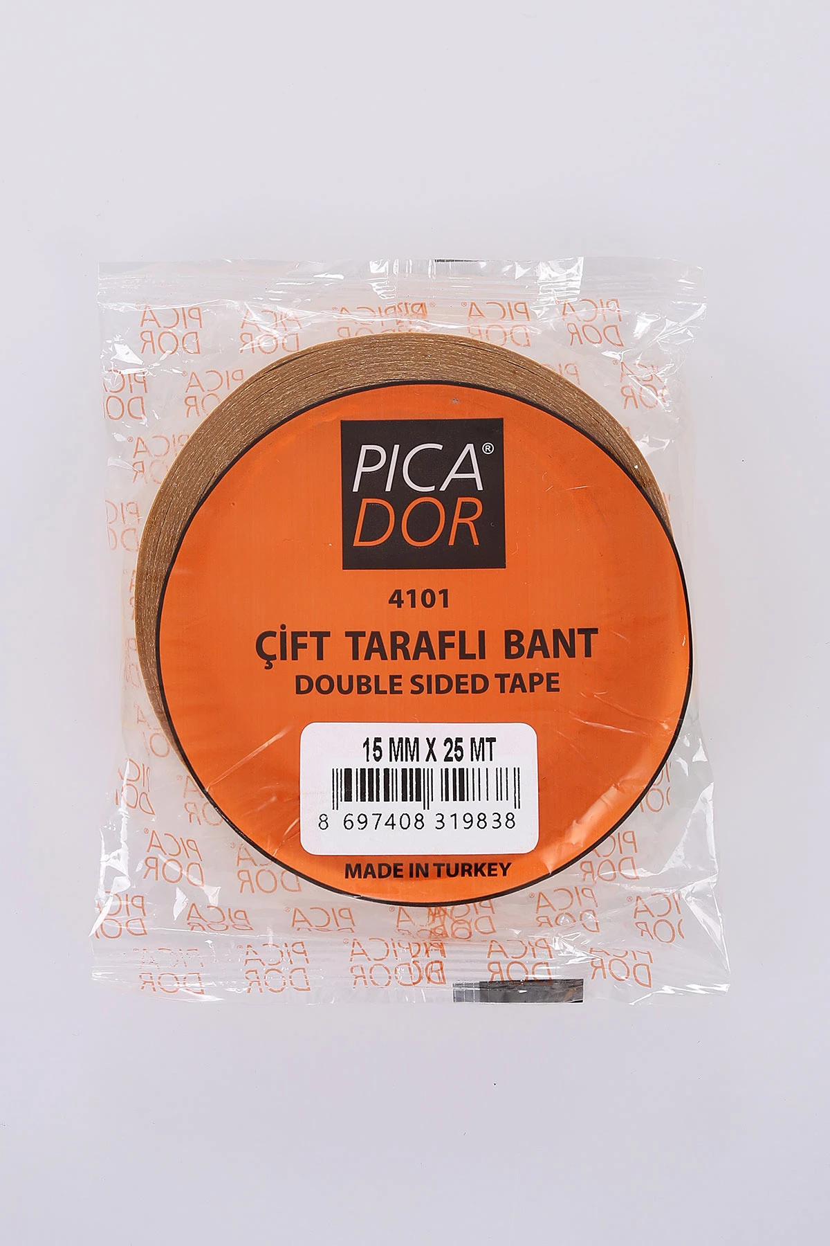 Şeffaf Picador Çift Taraflı Köpük Bant 15mm X 25 Mt 475089
