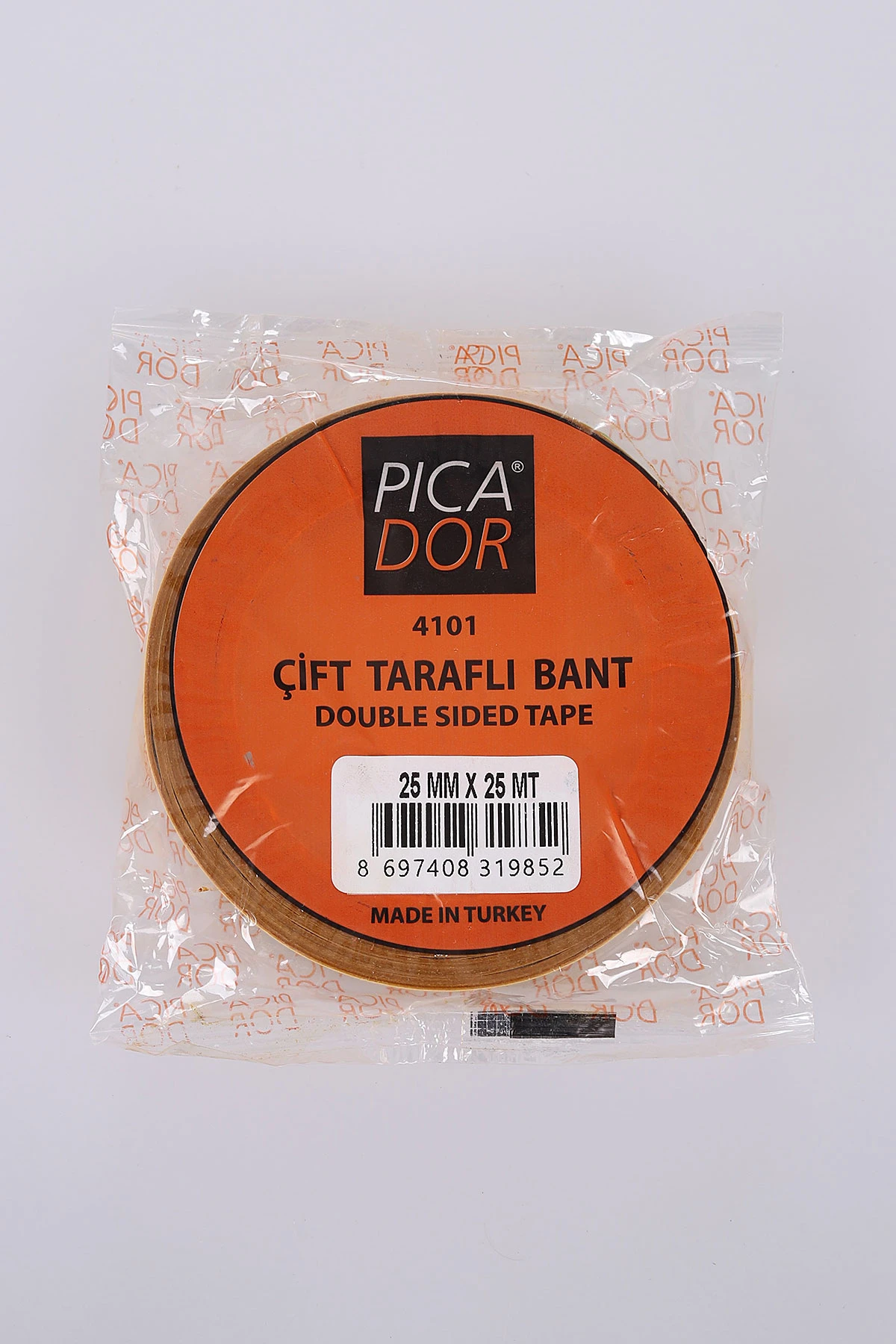 Şeffaf Picador Çift Taraflı Köpük Bant 25mm X 25 Mt 475090