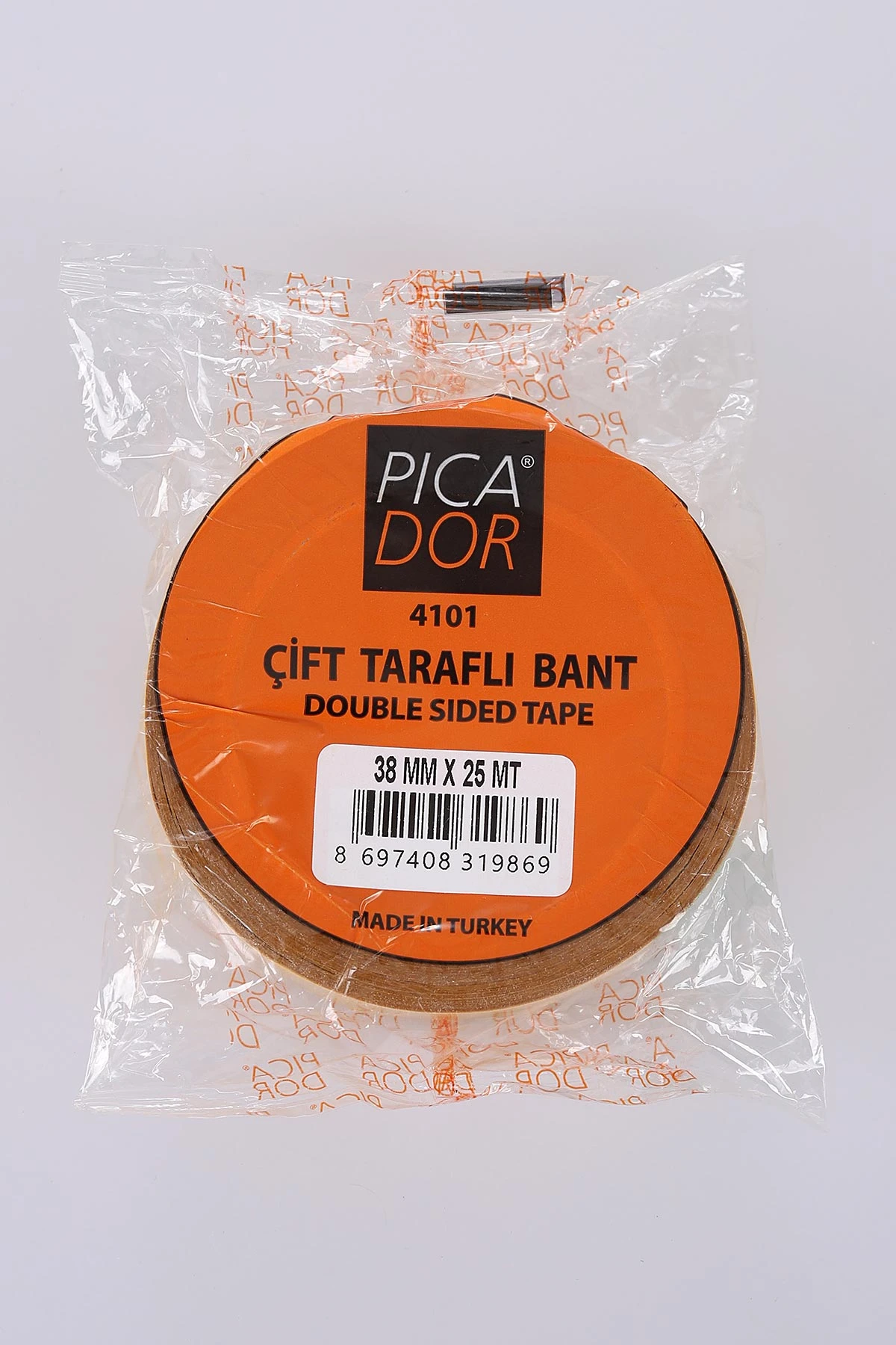 Şeffaf Picador Çift Taraflı Köpük Bant 38mm X 25 Mt 475091
