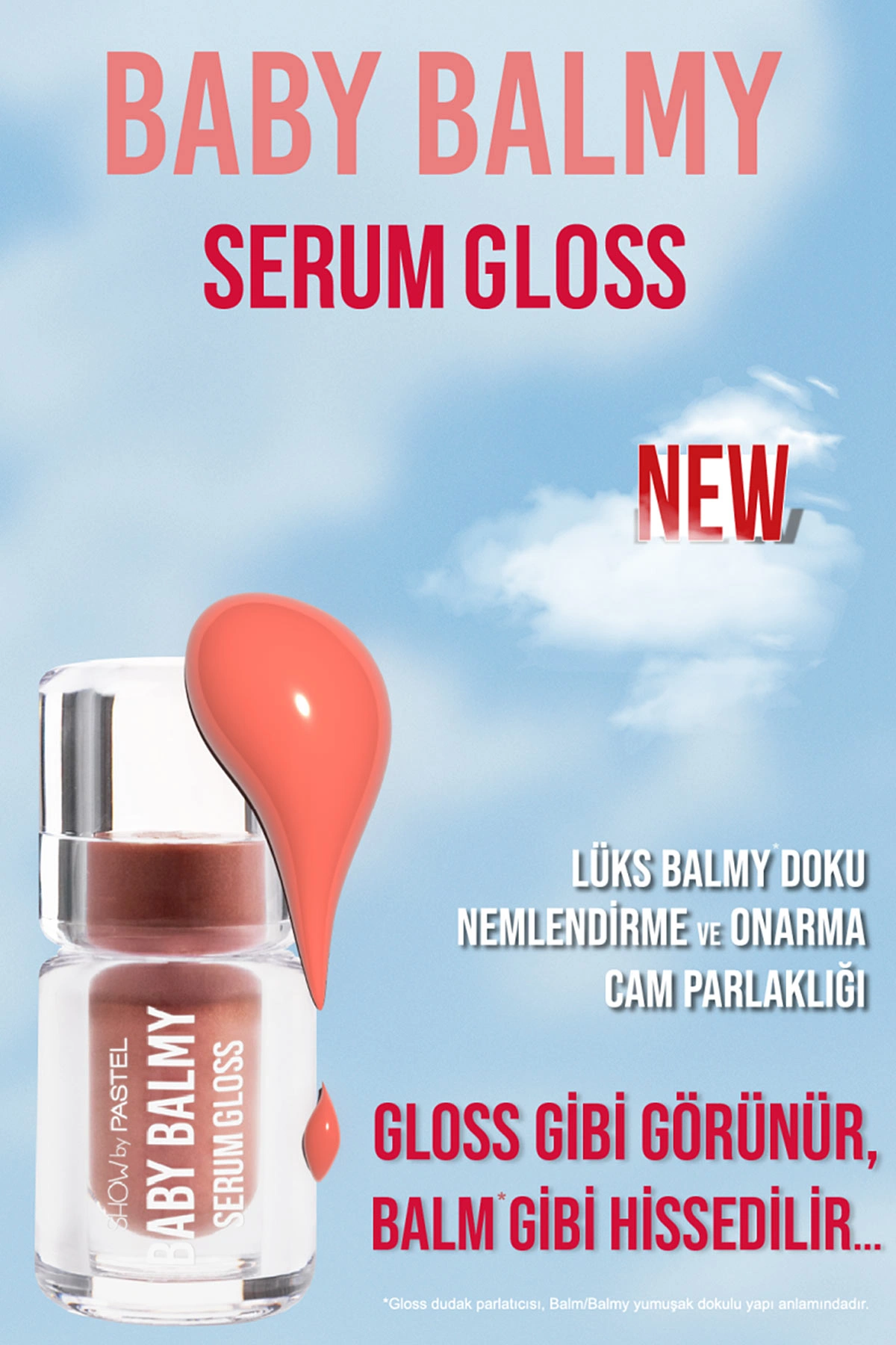 Show By Pastel Baby Balmy Serum Gloss No:32- Dudak Parlatıcısı ve Dudak Bakımı 398001
