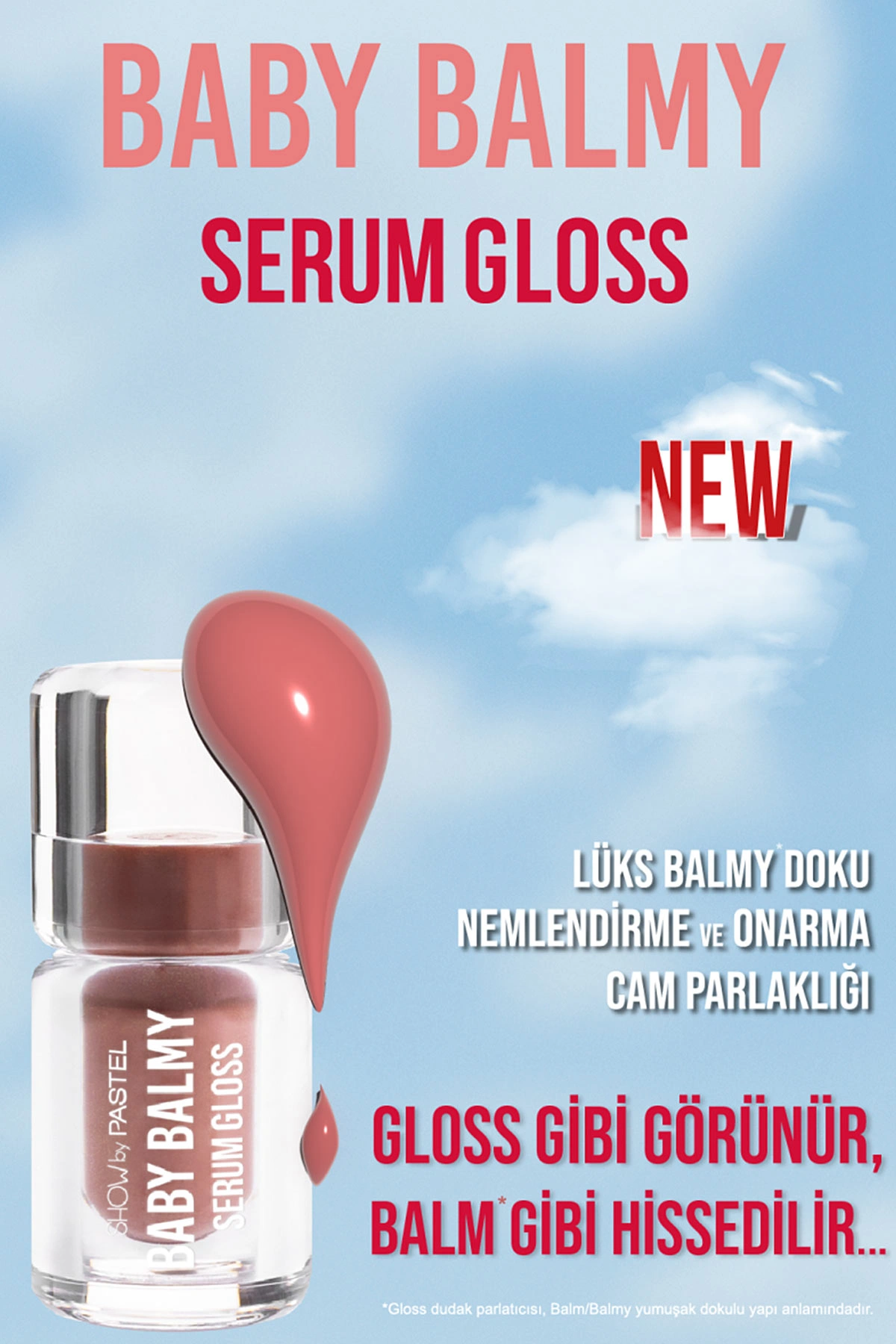 Show By Pastel Baby Balmy Serum Gloss No:33- Dudak Parlatıcısı ve Dudak Bakımı 398002