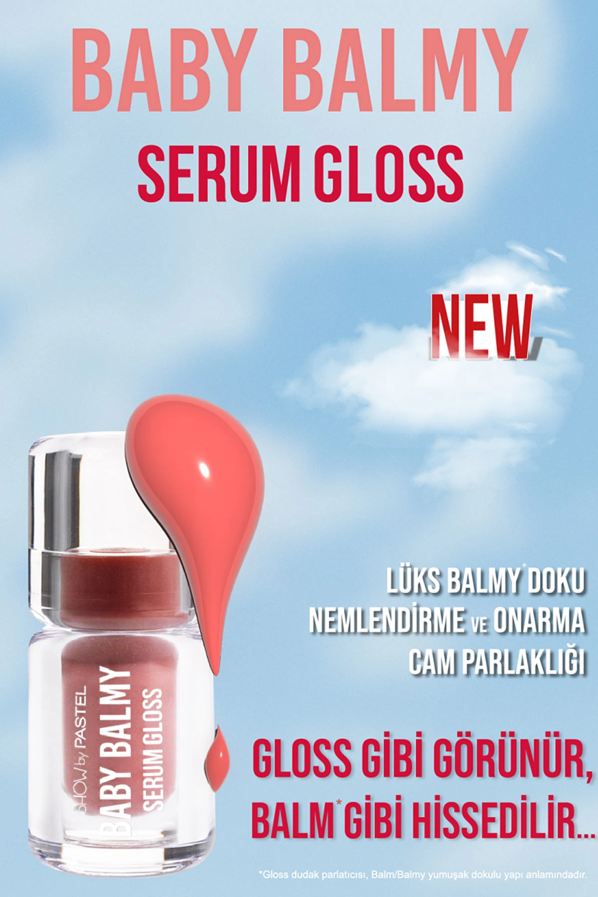 Show By Pastel Baby Balmy Serum Gloss No:34 - Dudak Parlatıcısı ve Dudak Bakımı 398003