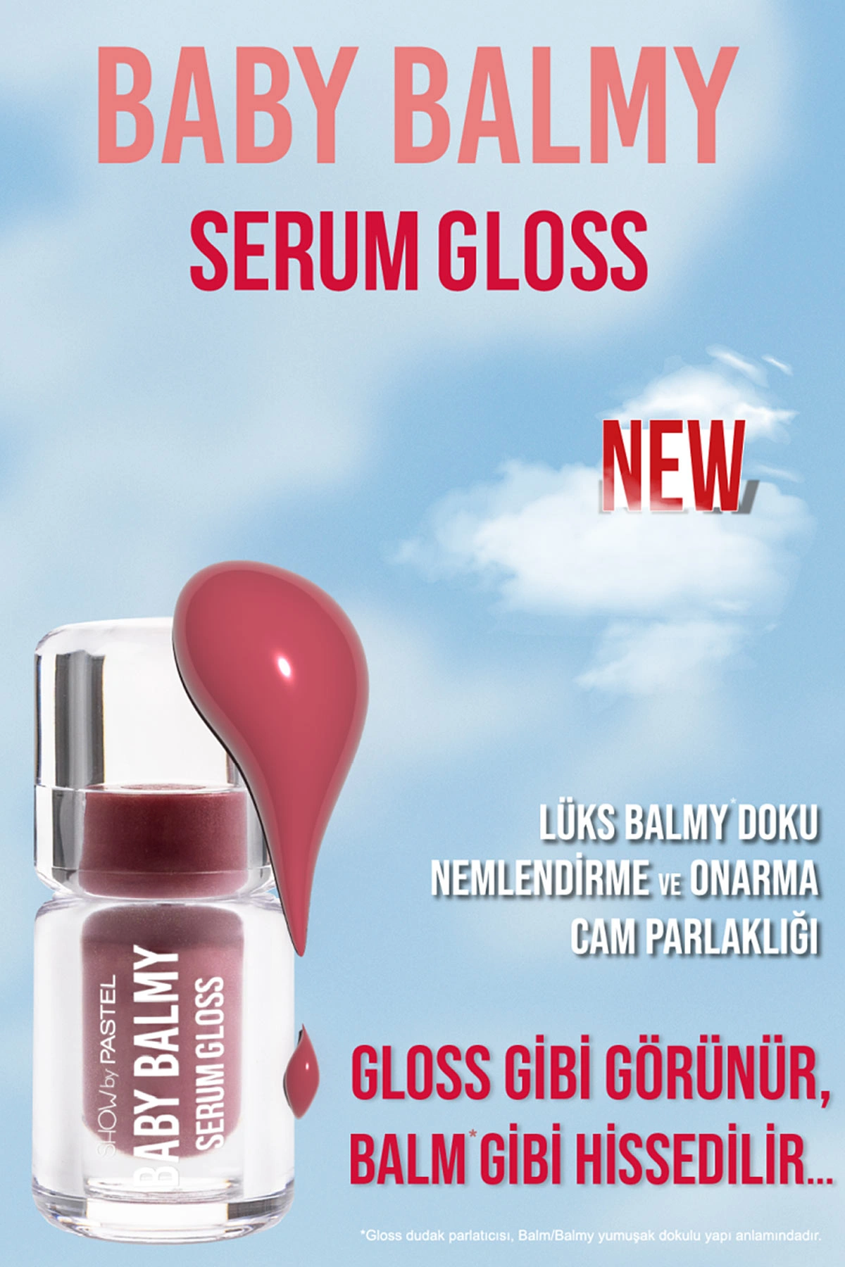 Show By Pastel Baby Balmy Serum Gloss No:35 - Dudak Parlatıcısı ve Dudak Bakımı 398004